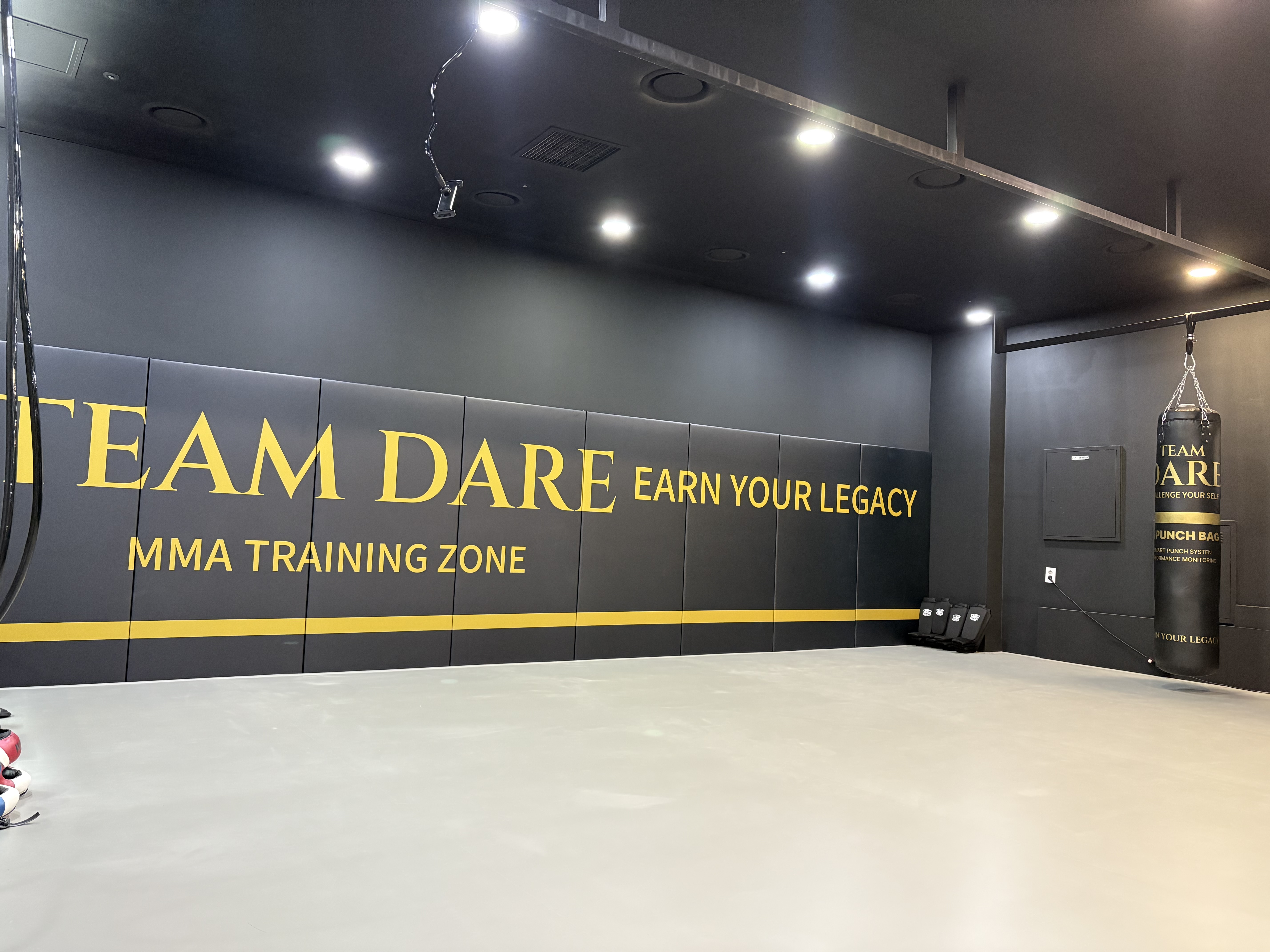 서울 금천구 벚꽃로 복싱체육관 팀데어 킥복싱 MMA 가산점 내부 모습 3