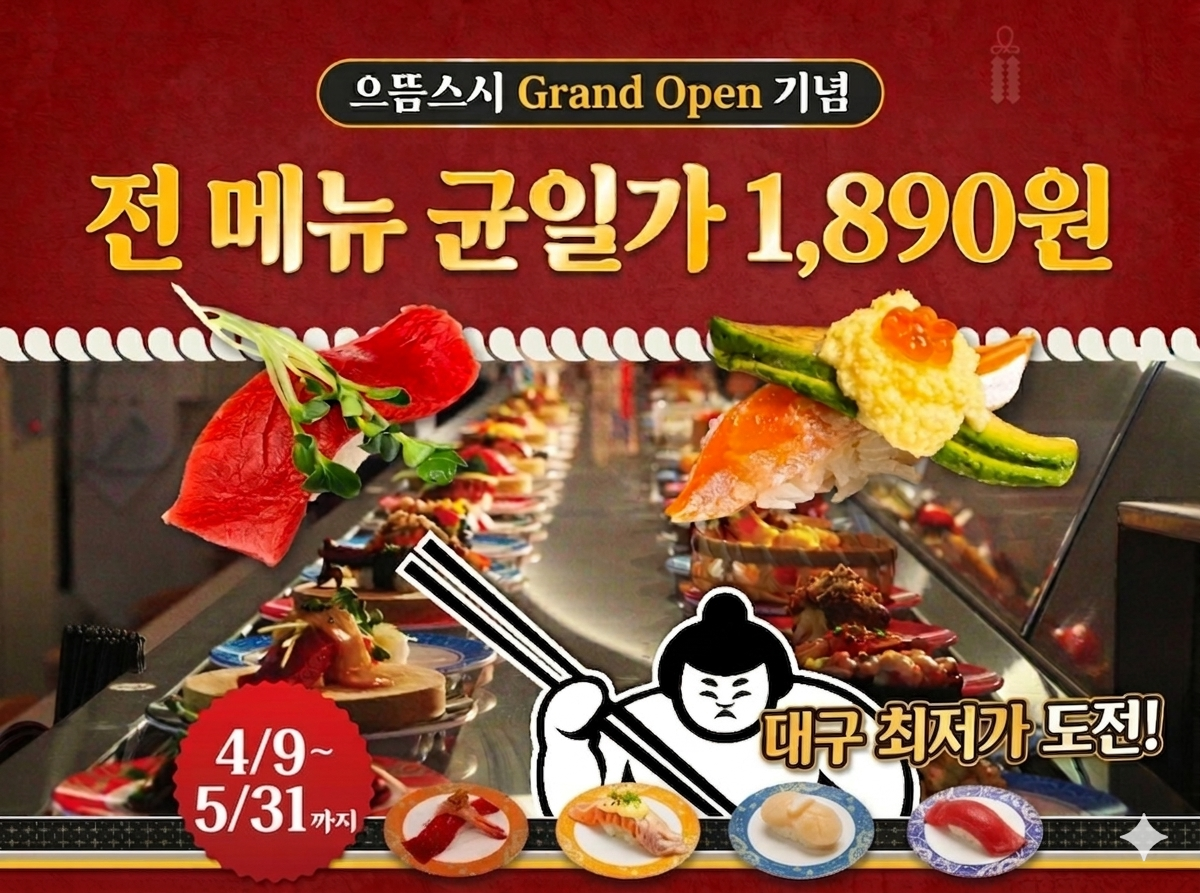 으뜸스시 대구침산점