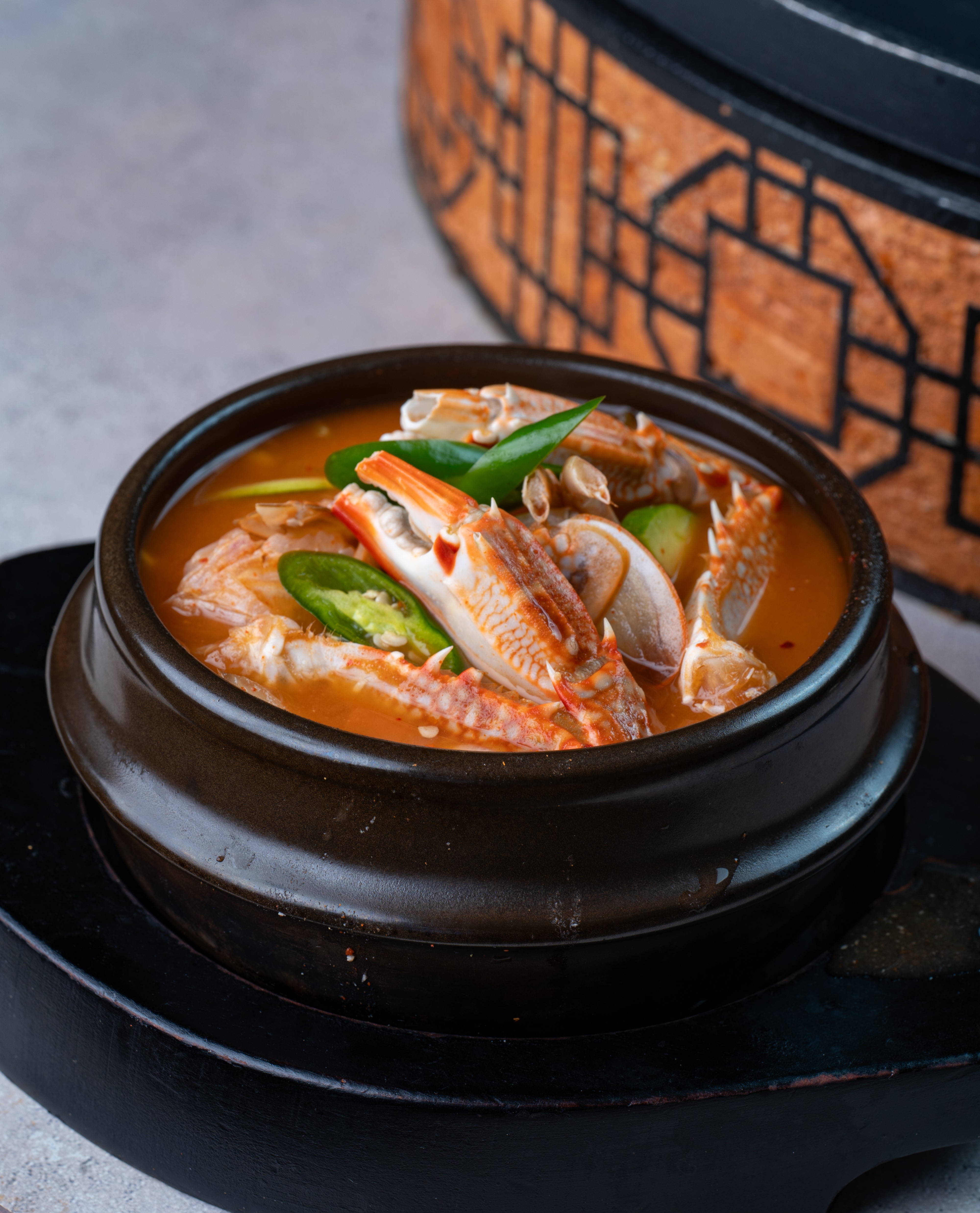 된장찌개(꽃게, 바지락)