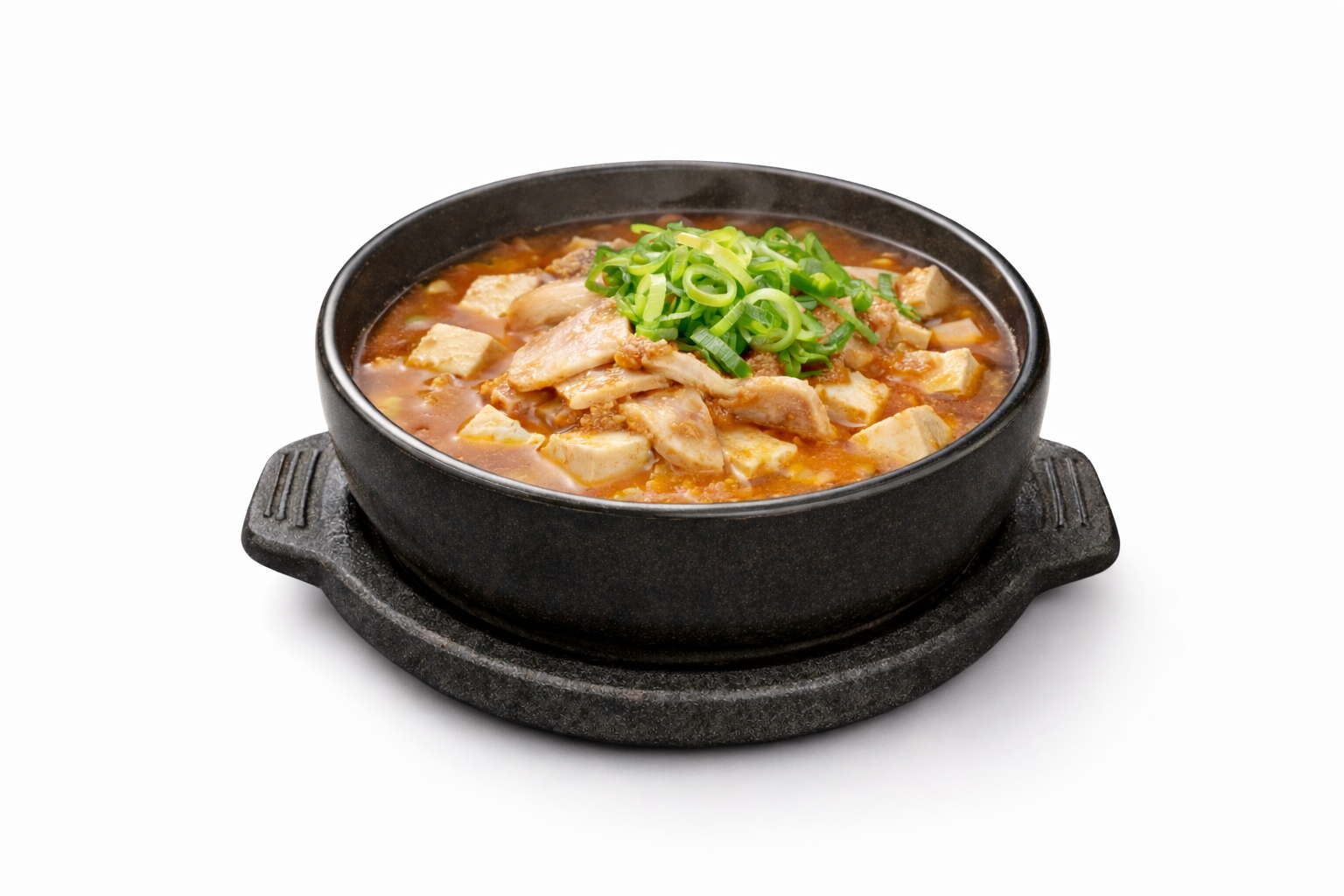경상도식 삼겹 된장찌개