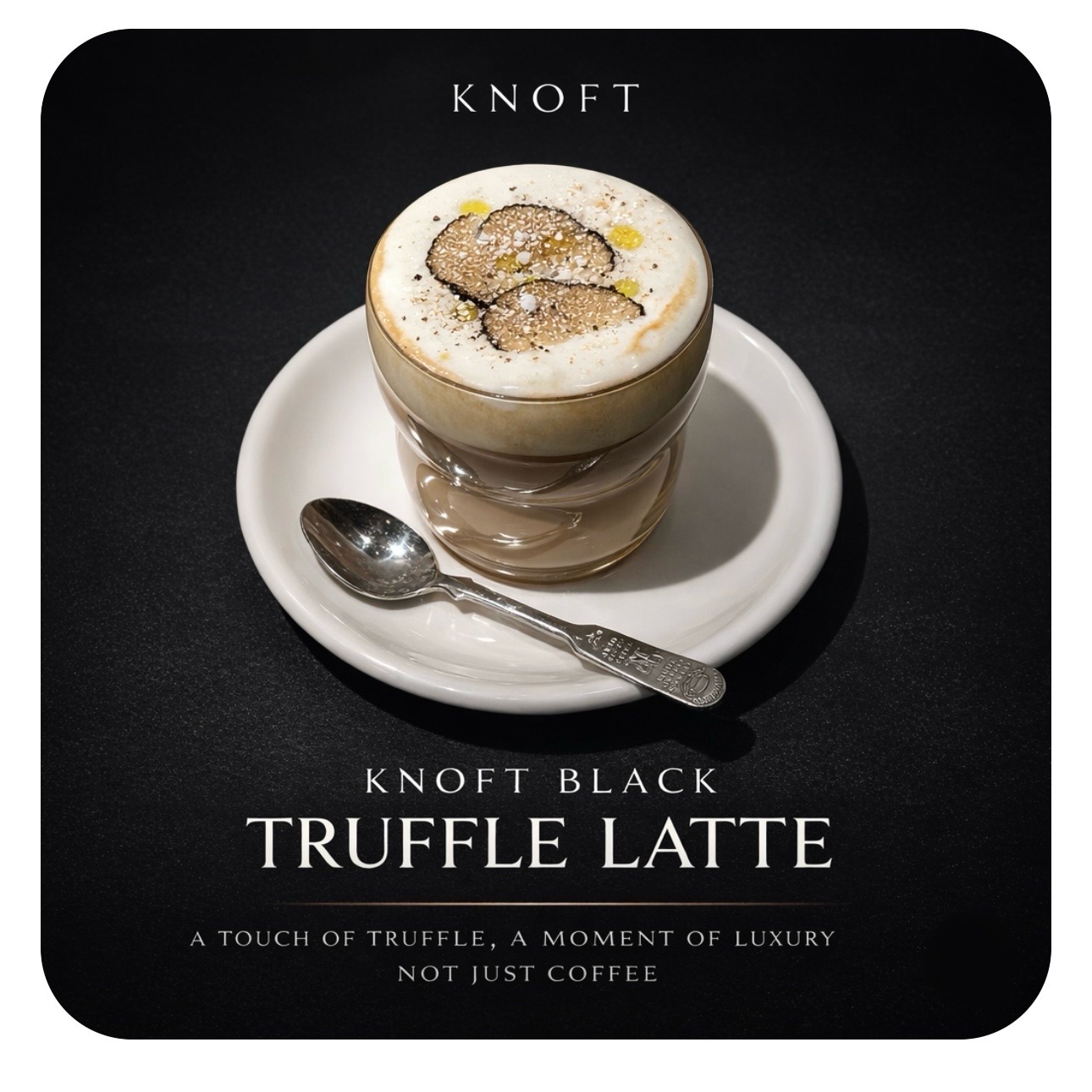 KNOFT 블랙트러플 크림라떼
