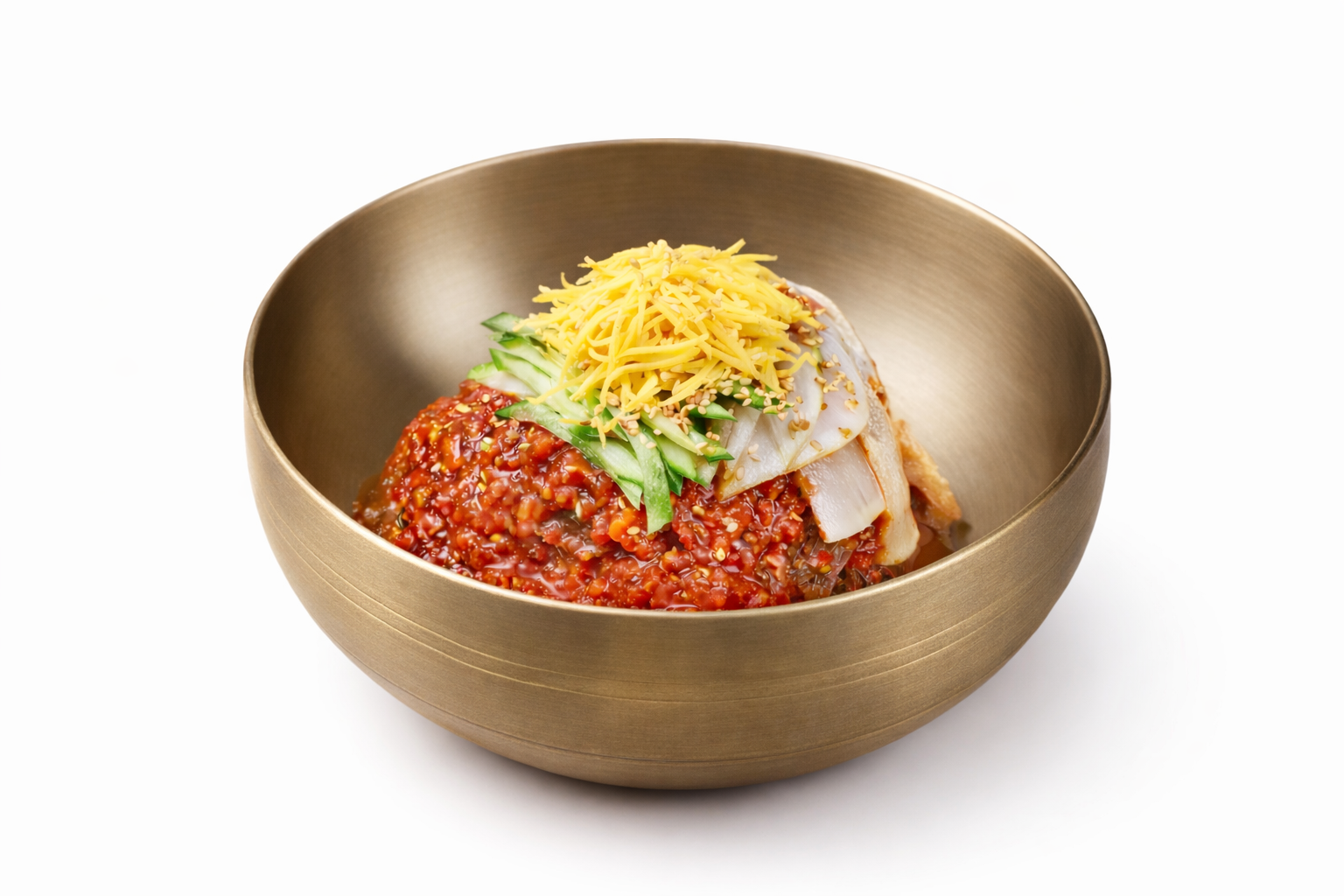 지리산 (칡)비빔냉면