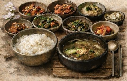 물수막국수