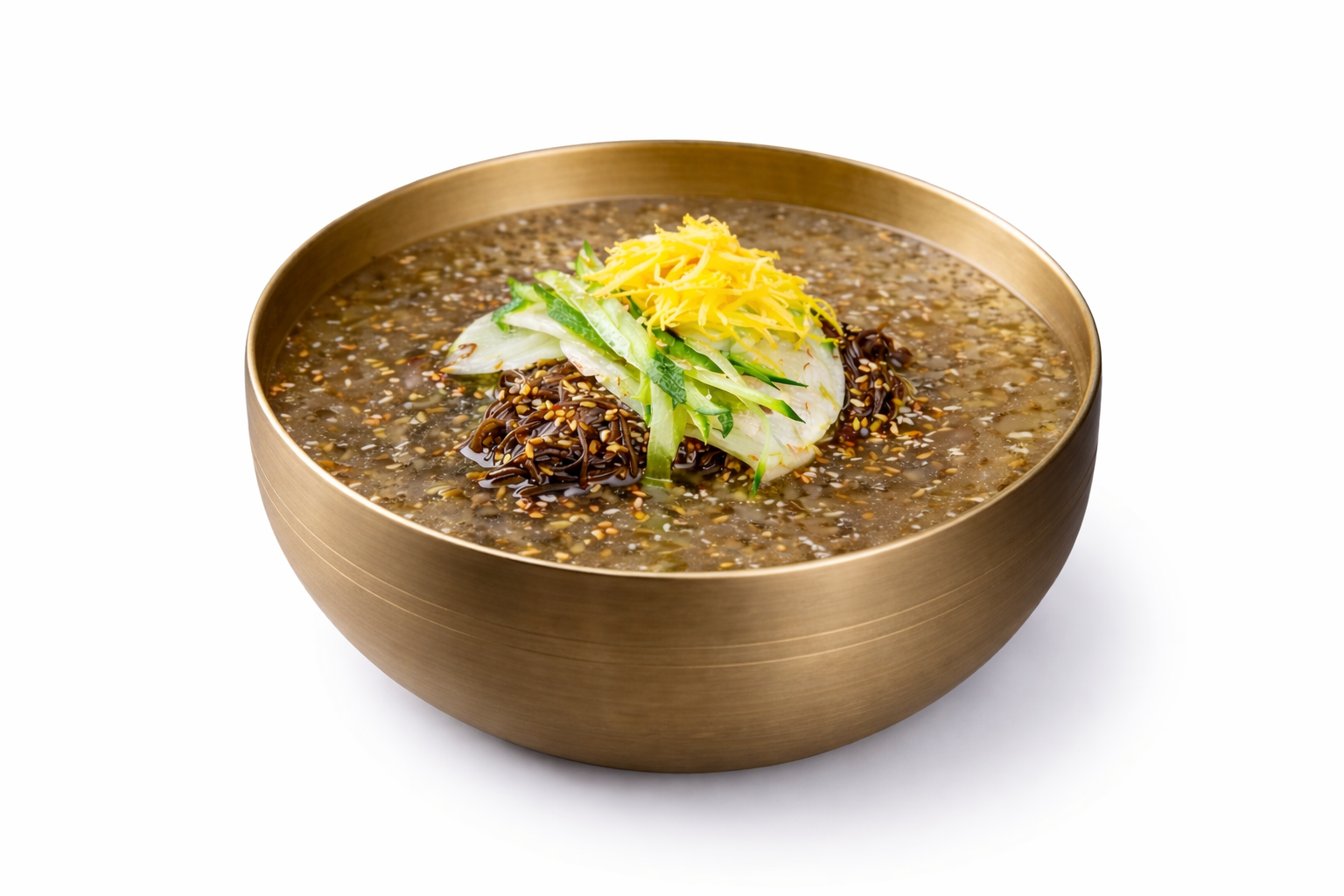 지리산 (칡)물냉면
