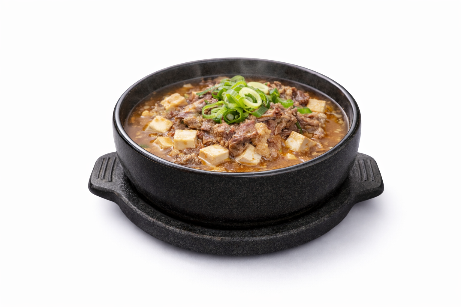 경상도식 차돌 된장찌개
