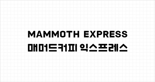 매머드익스프레스역삼