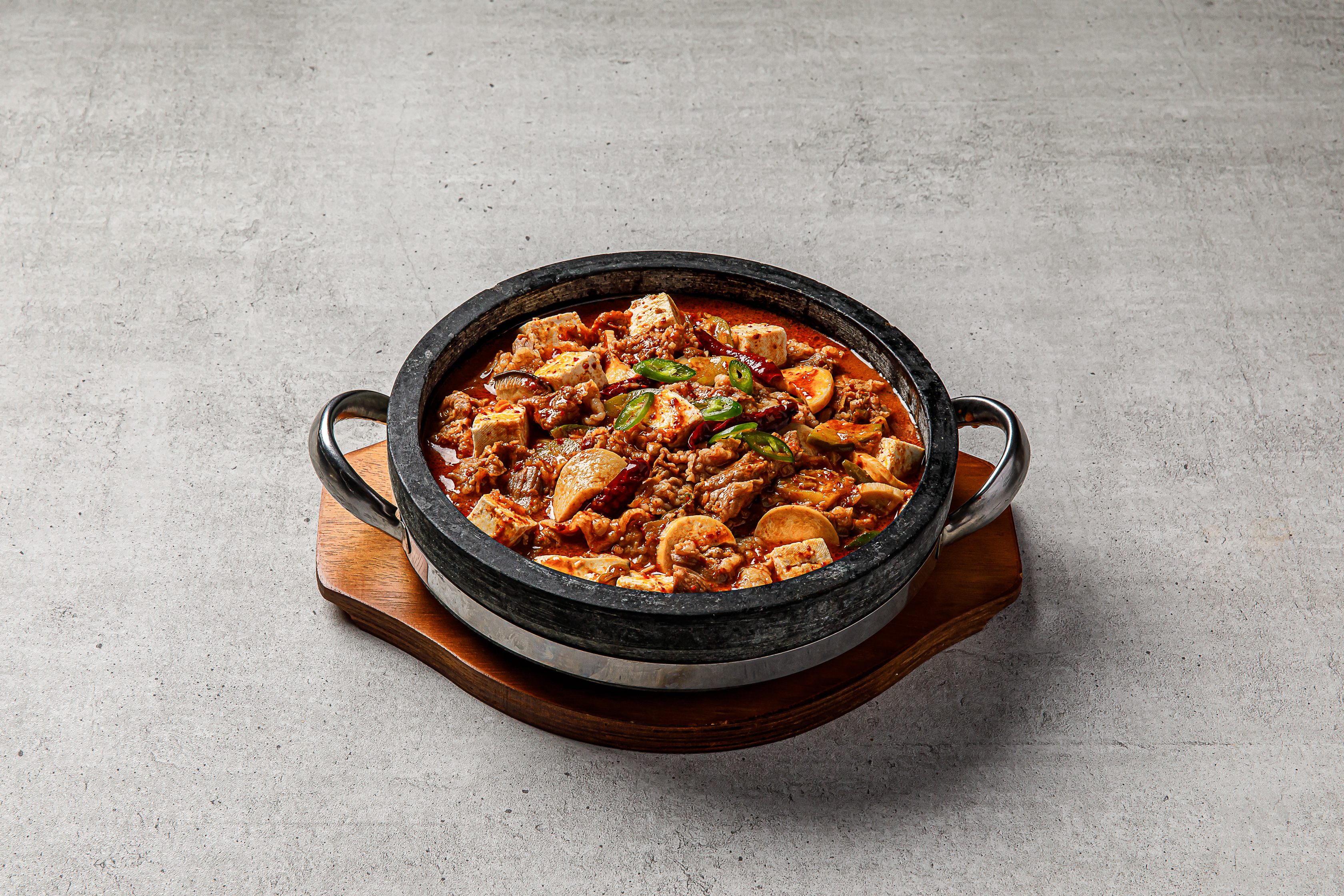 돌판차돌된장찌개