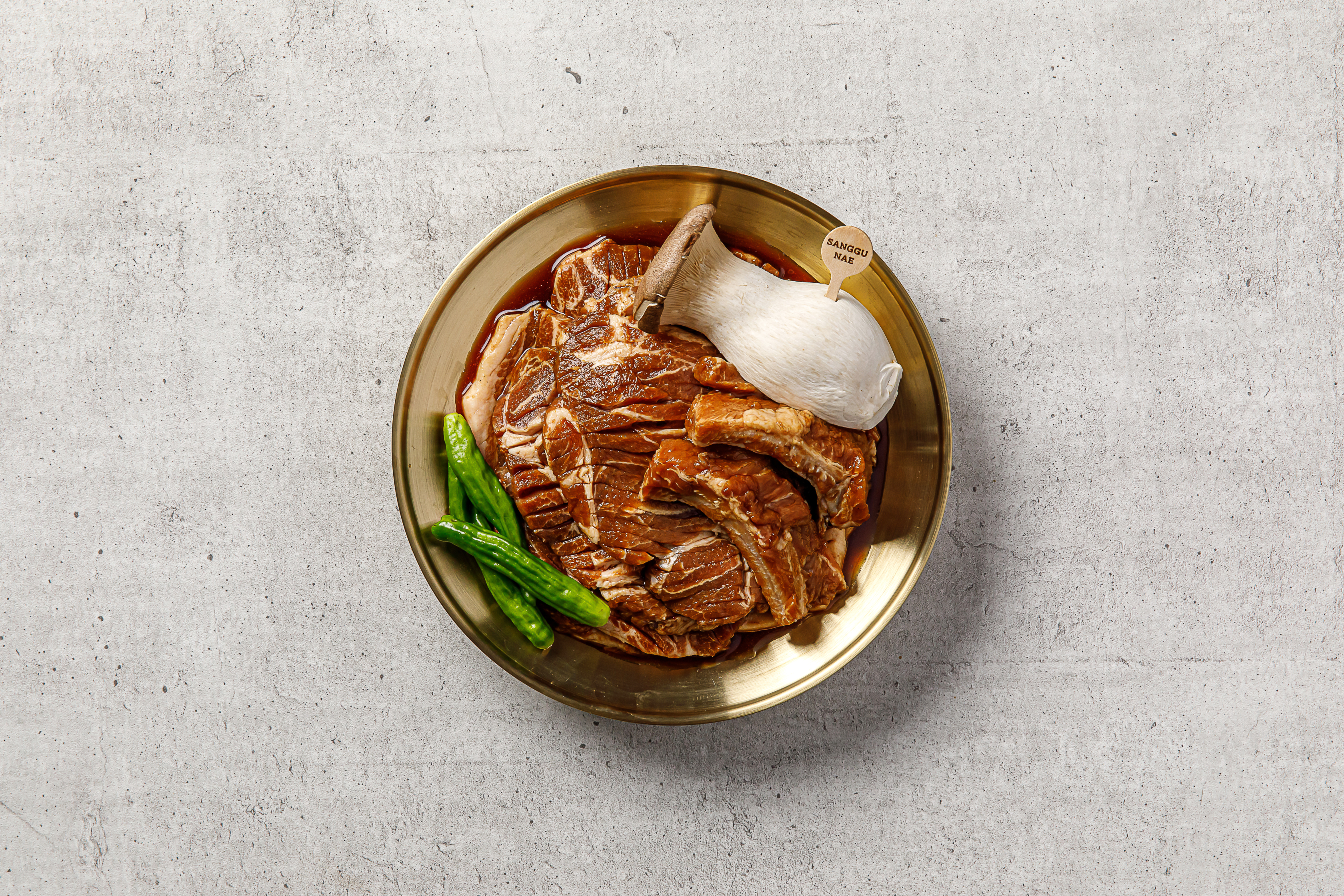양념꿀갈비(200g)