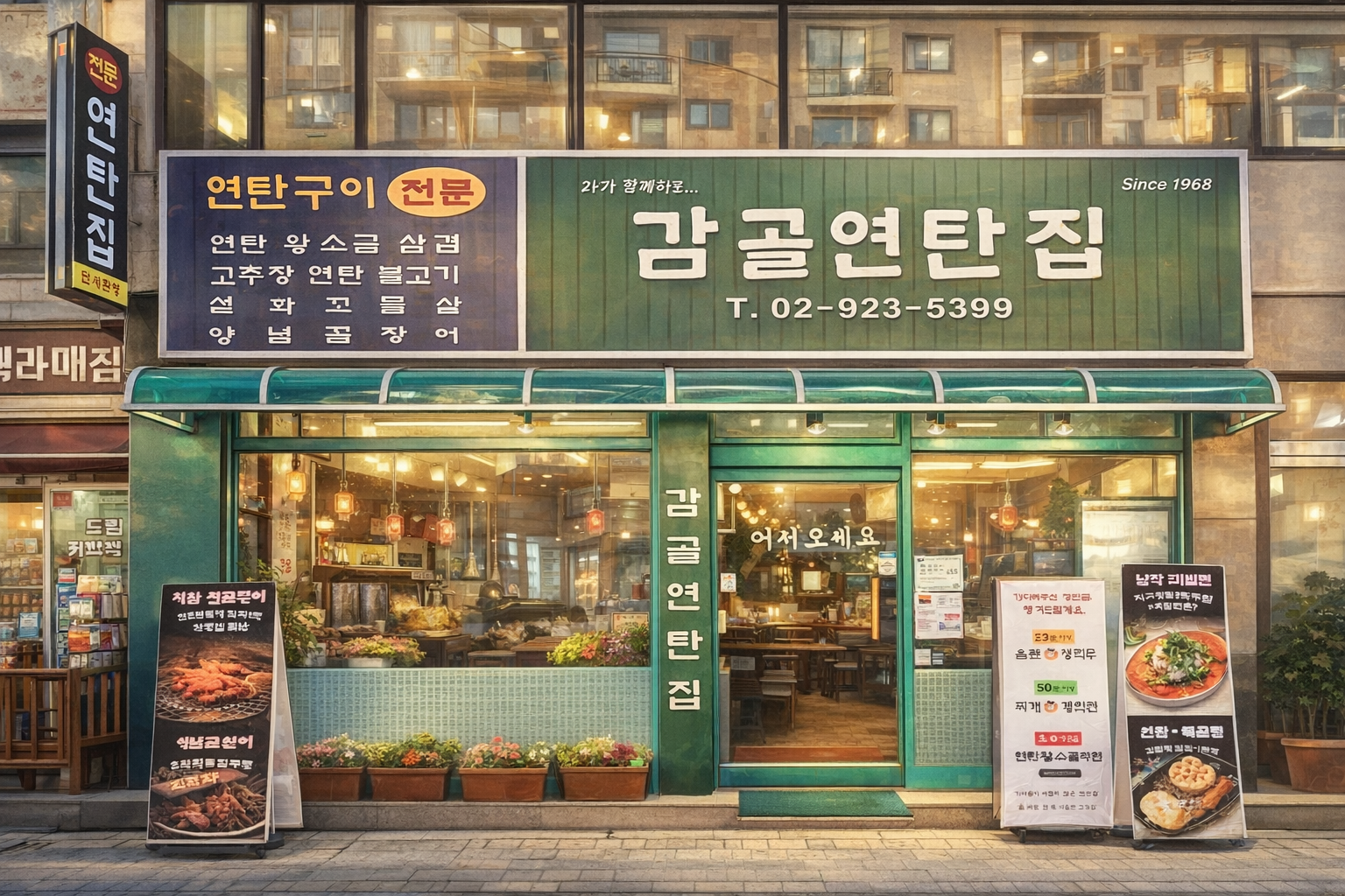 감골연탄집 보문역점