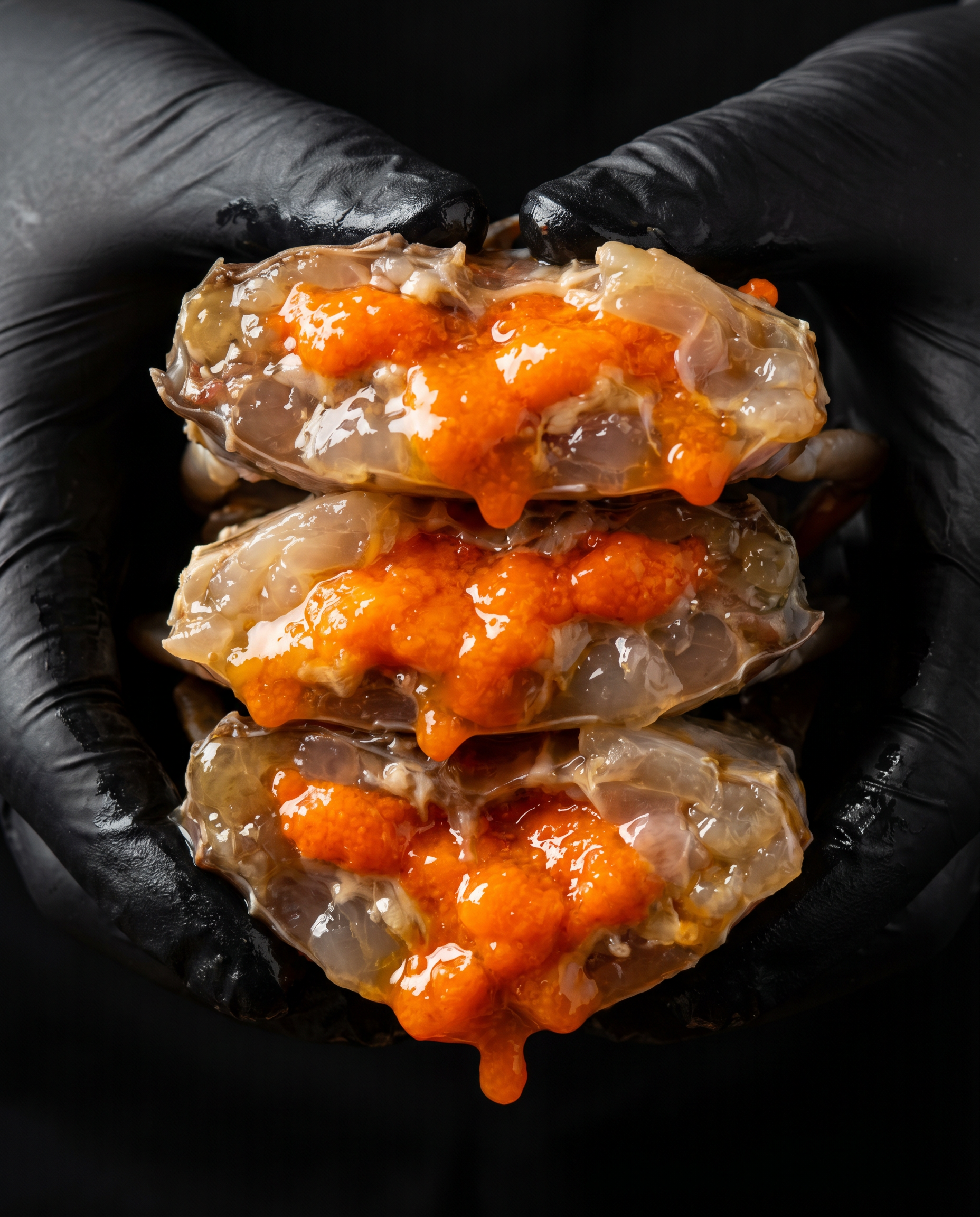 Refill soy-marinated crab set (per person)
