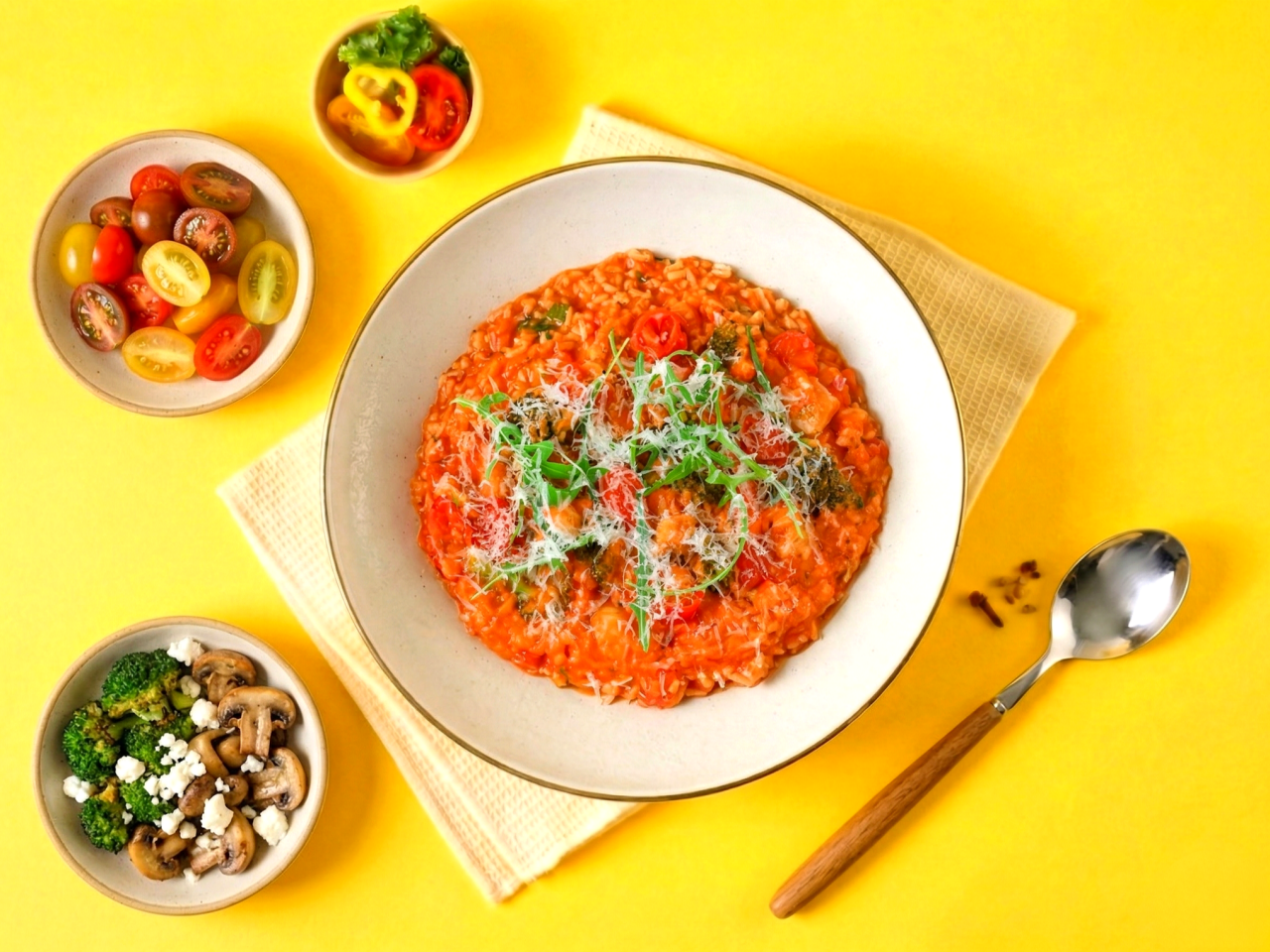토마토 로제 리조또