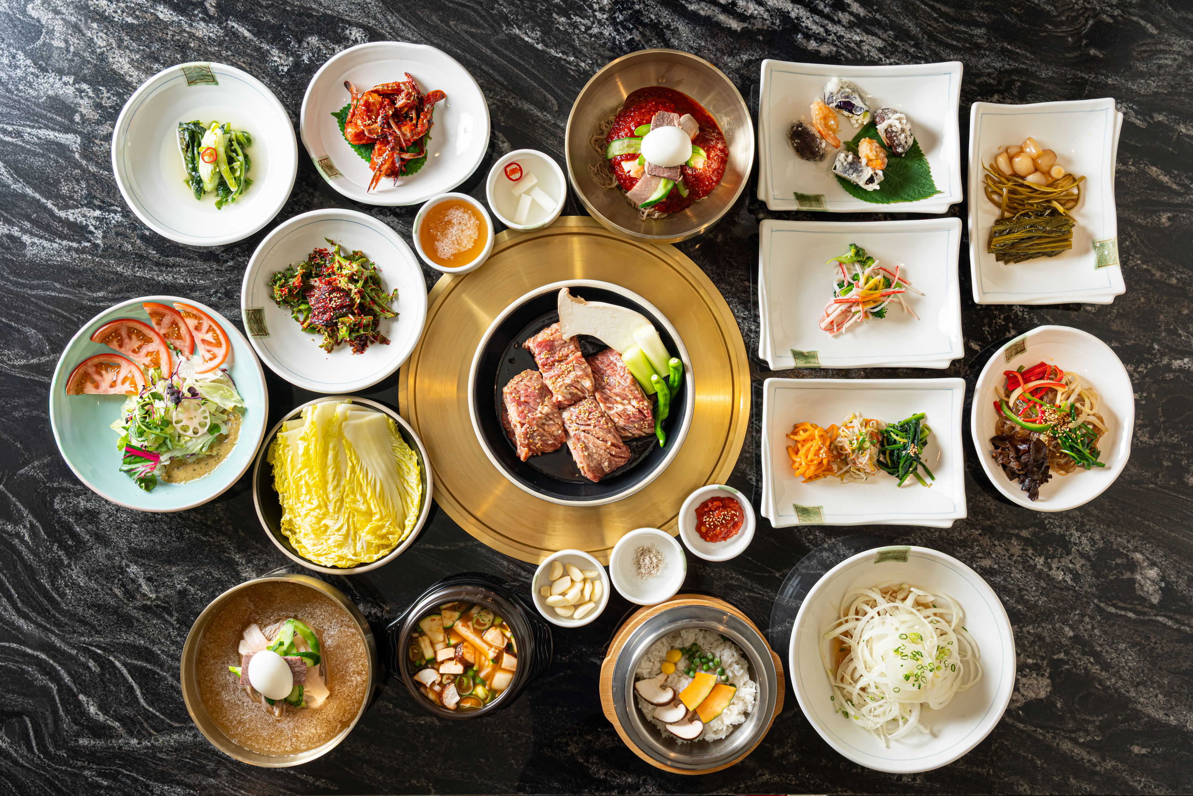 양념소갈비 한상 (평일 점심특선)