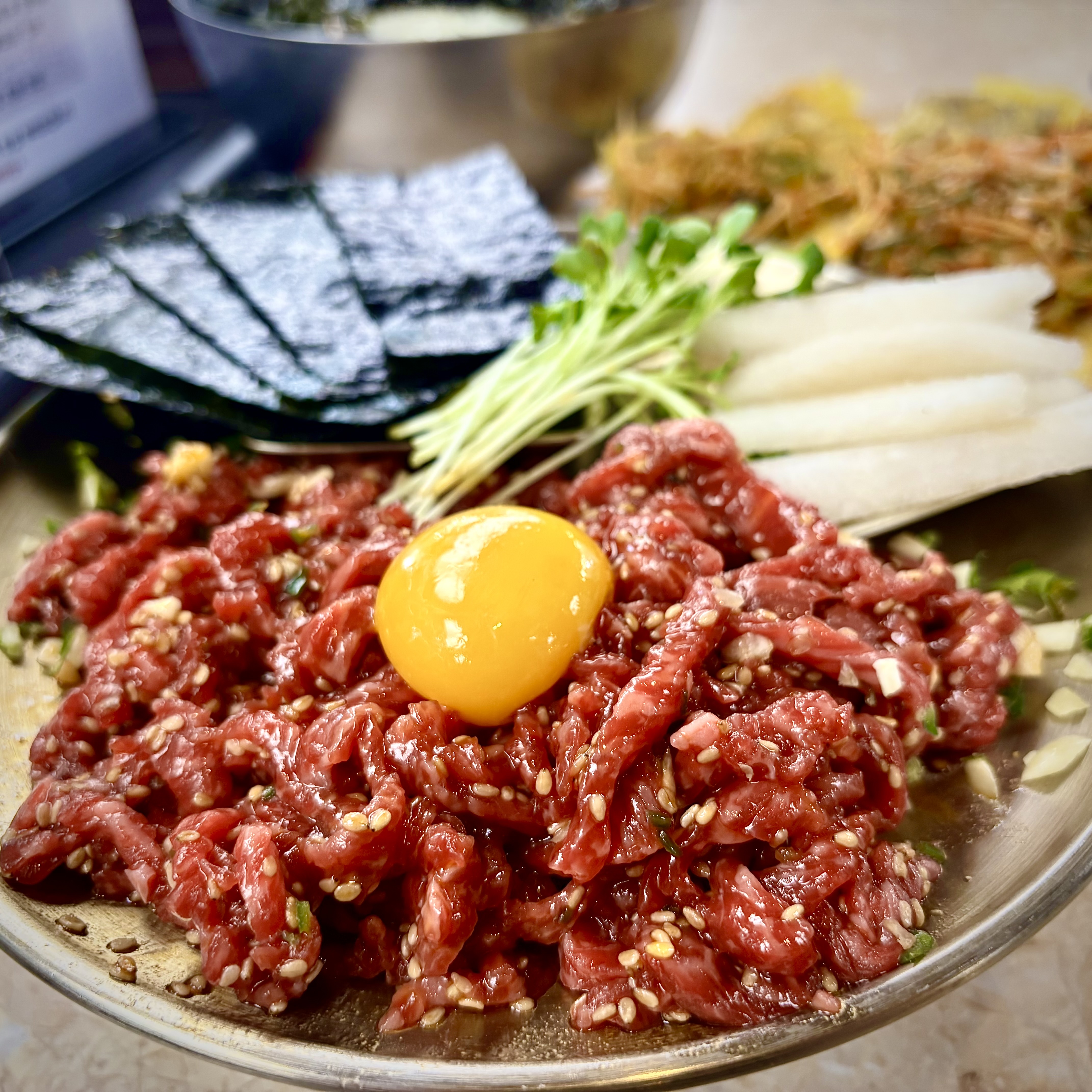 1++ 한우 육회