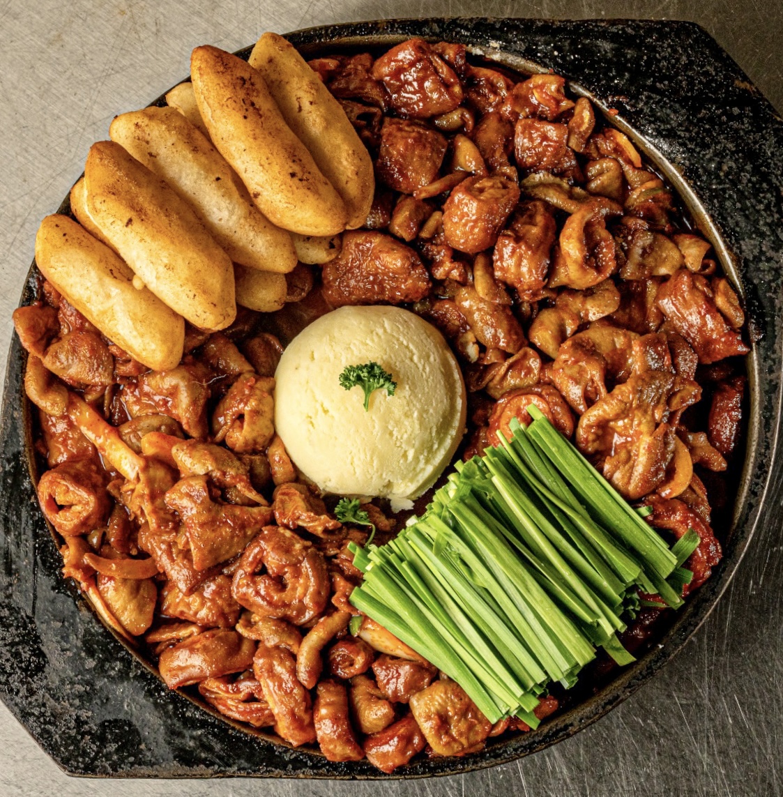 직화모둠(곱창/막창 양념)