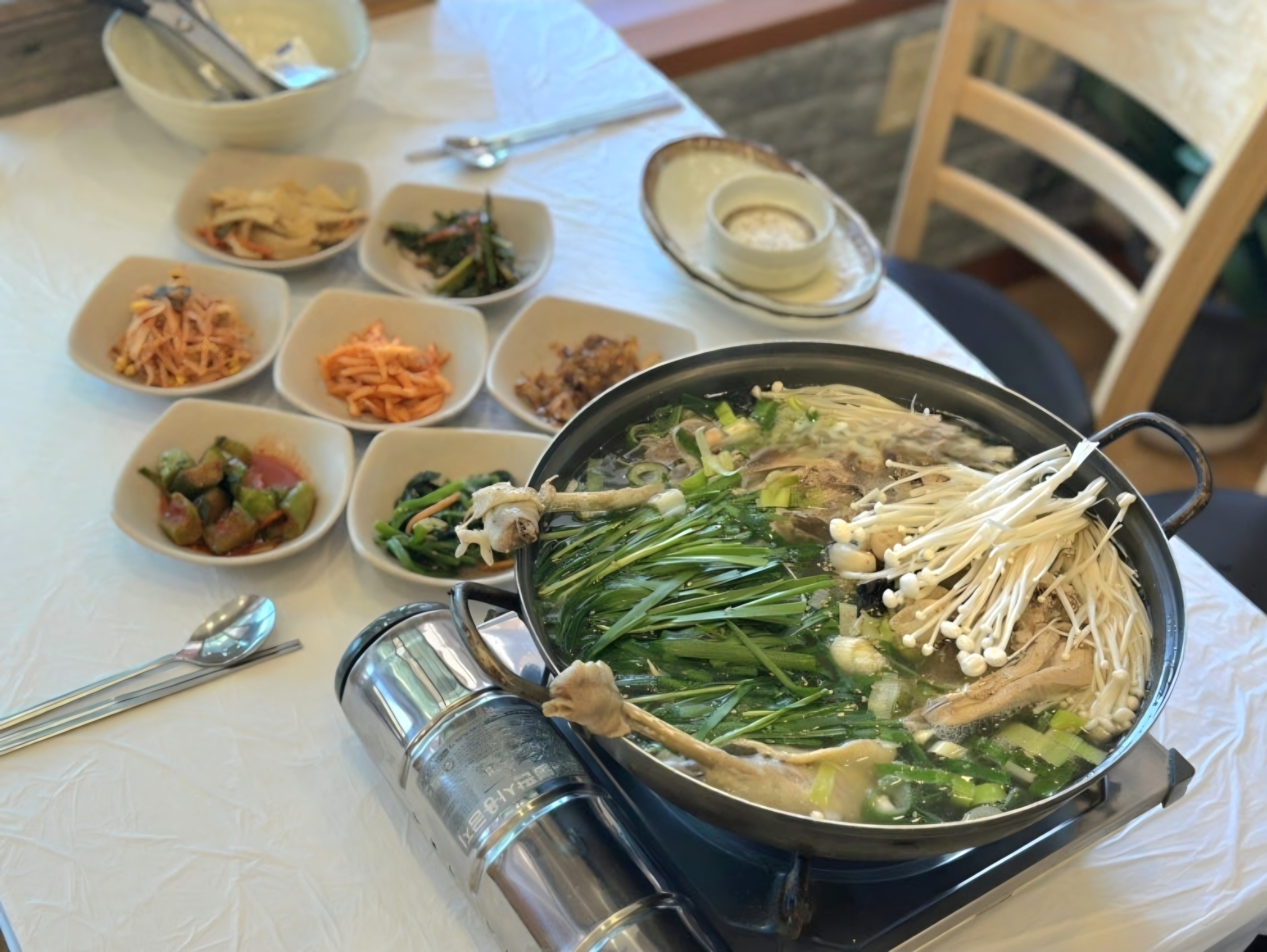 토종닭백숙