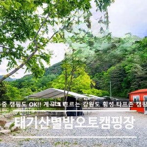 횡성태기산별밤캠핑장