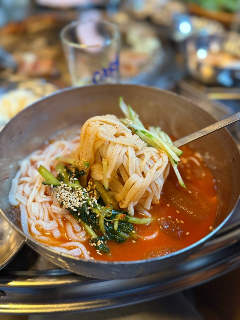 여름별미 냉칼국수 무료증정