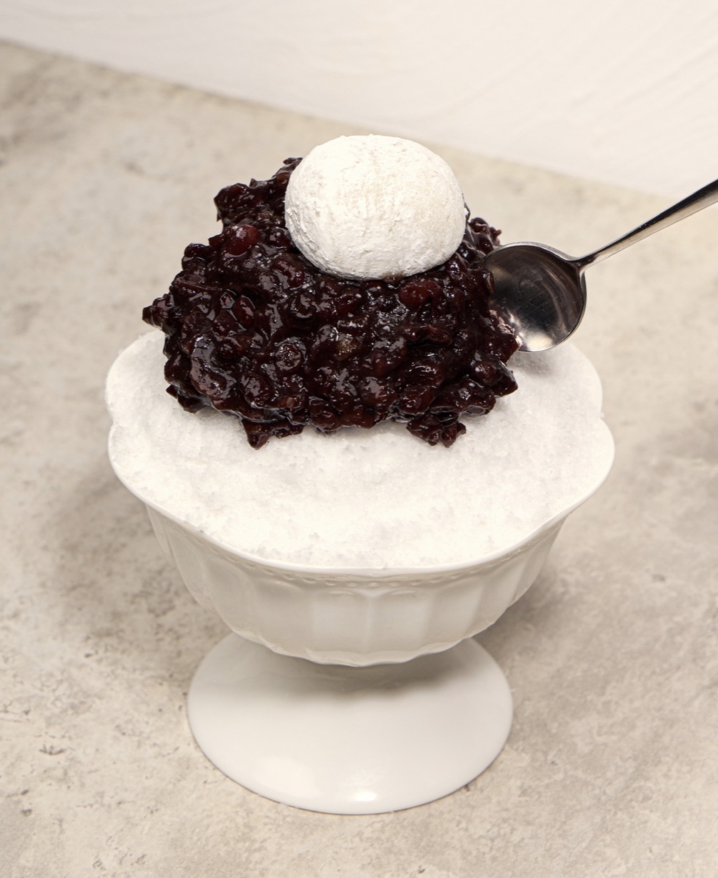 팥 빙수