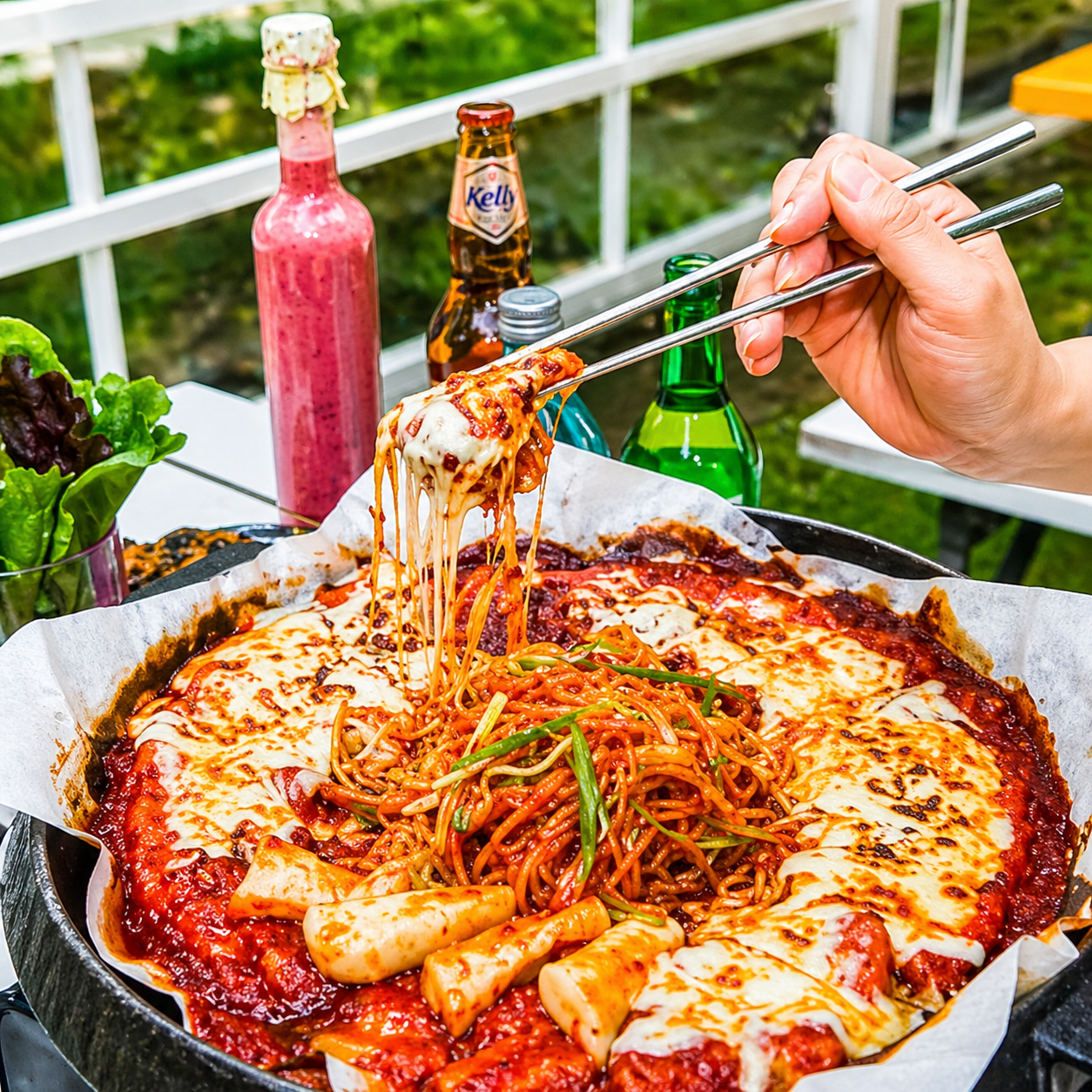 🔥마녀의 항아리치즈토마토장삼겹살🍅