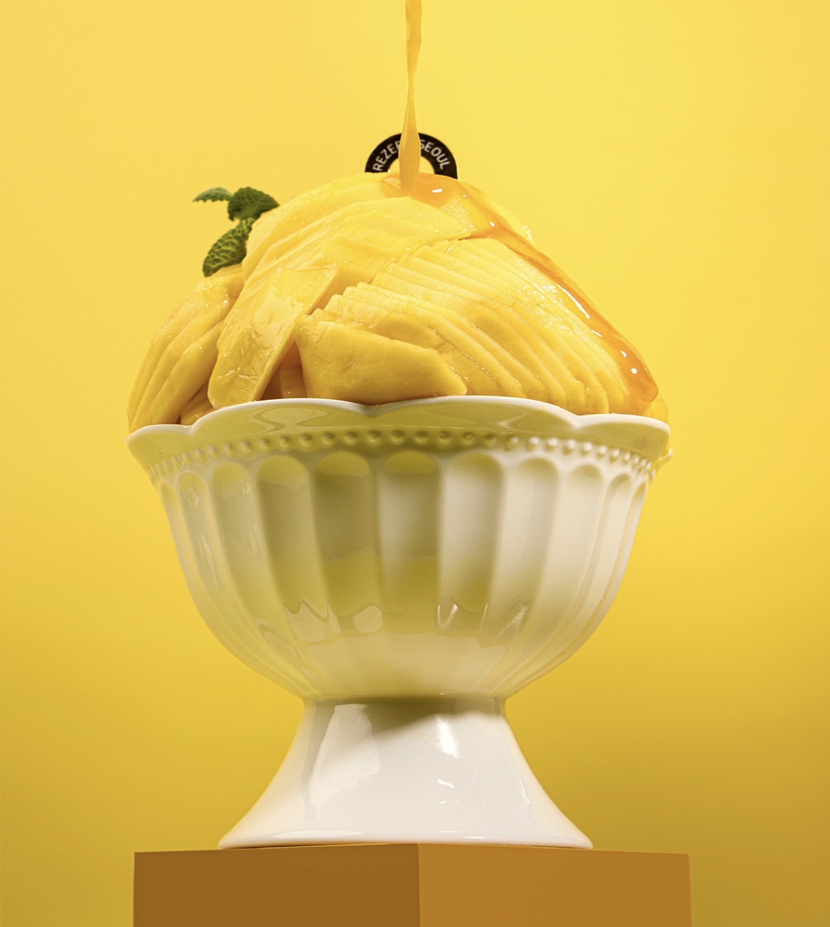 생망고 빙수