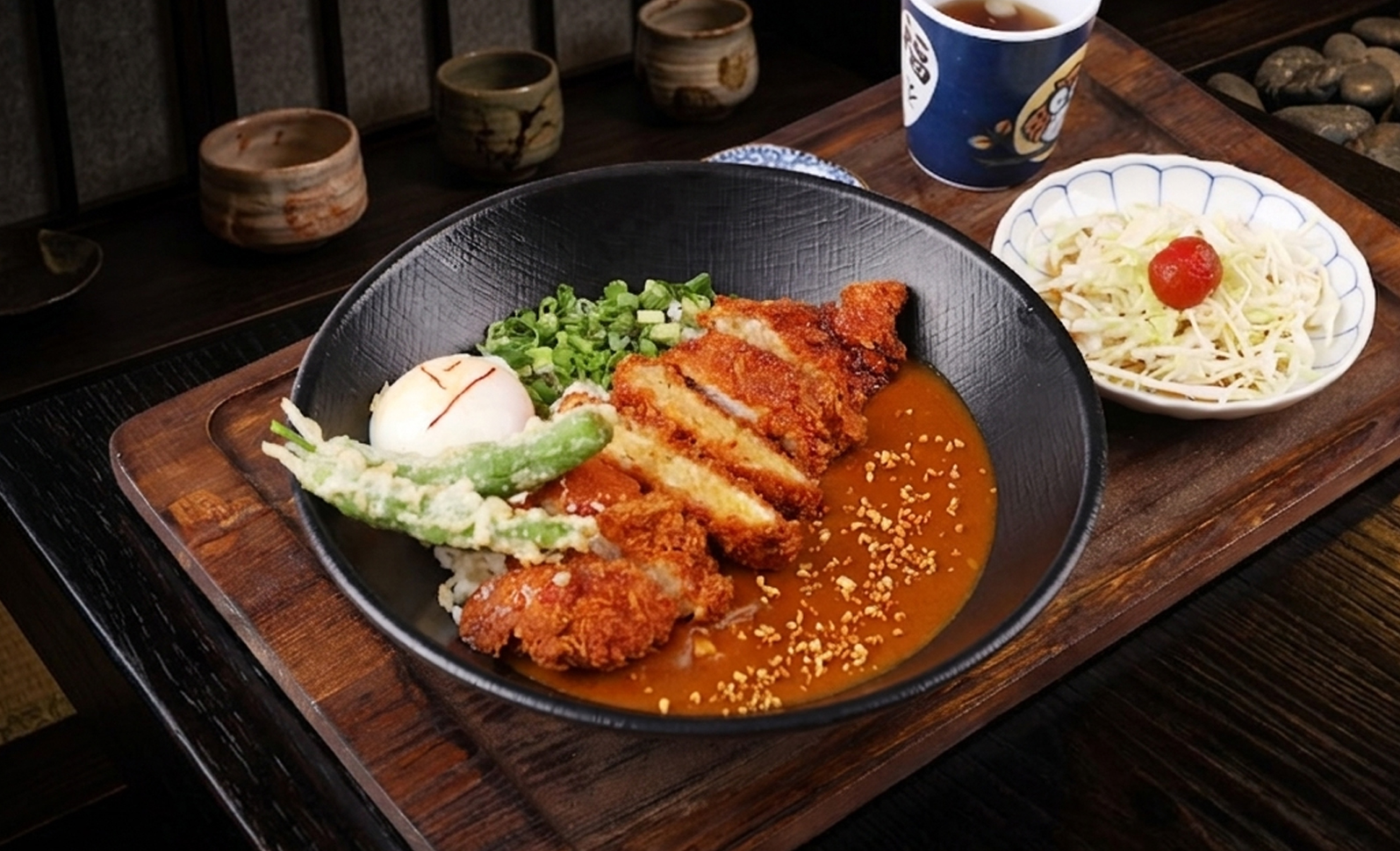 제주 흑 돈카츠 카레