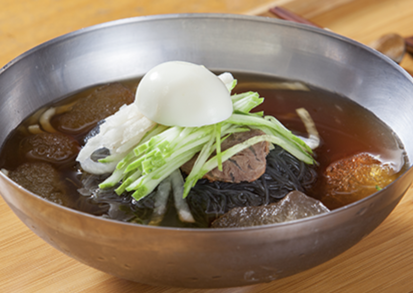 물냉면