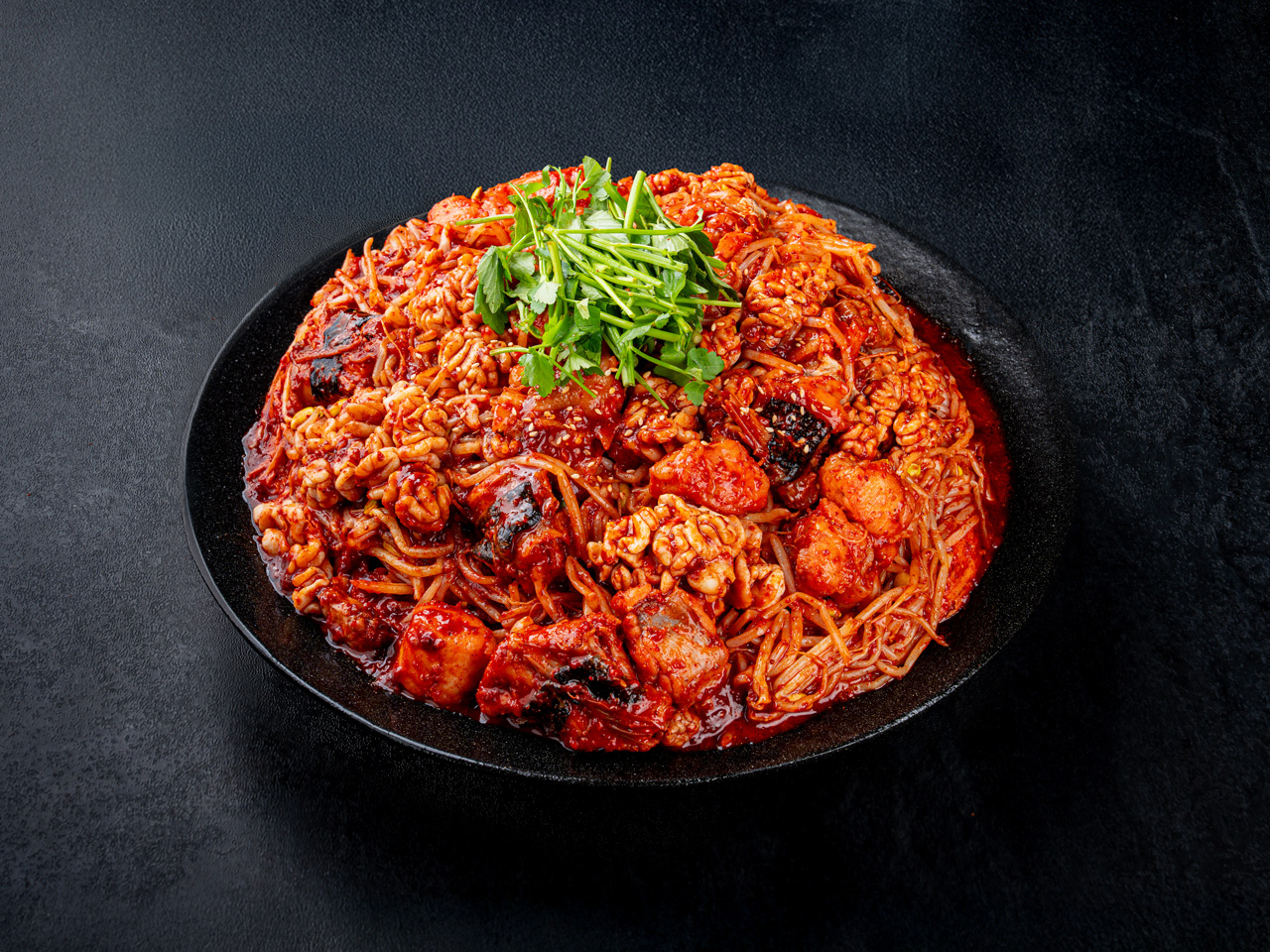 솥뚱껑 진(眞) 뼈아구찜