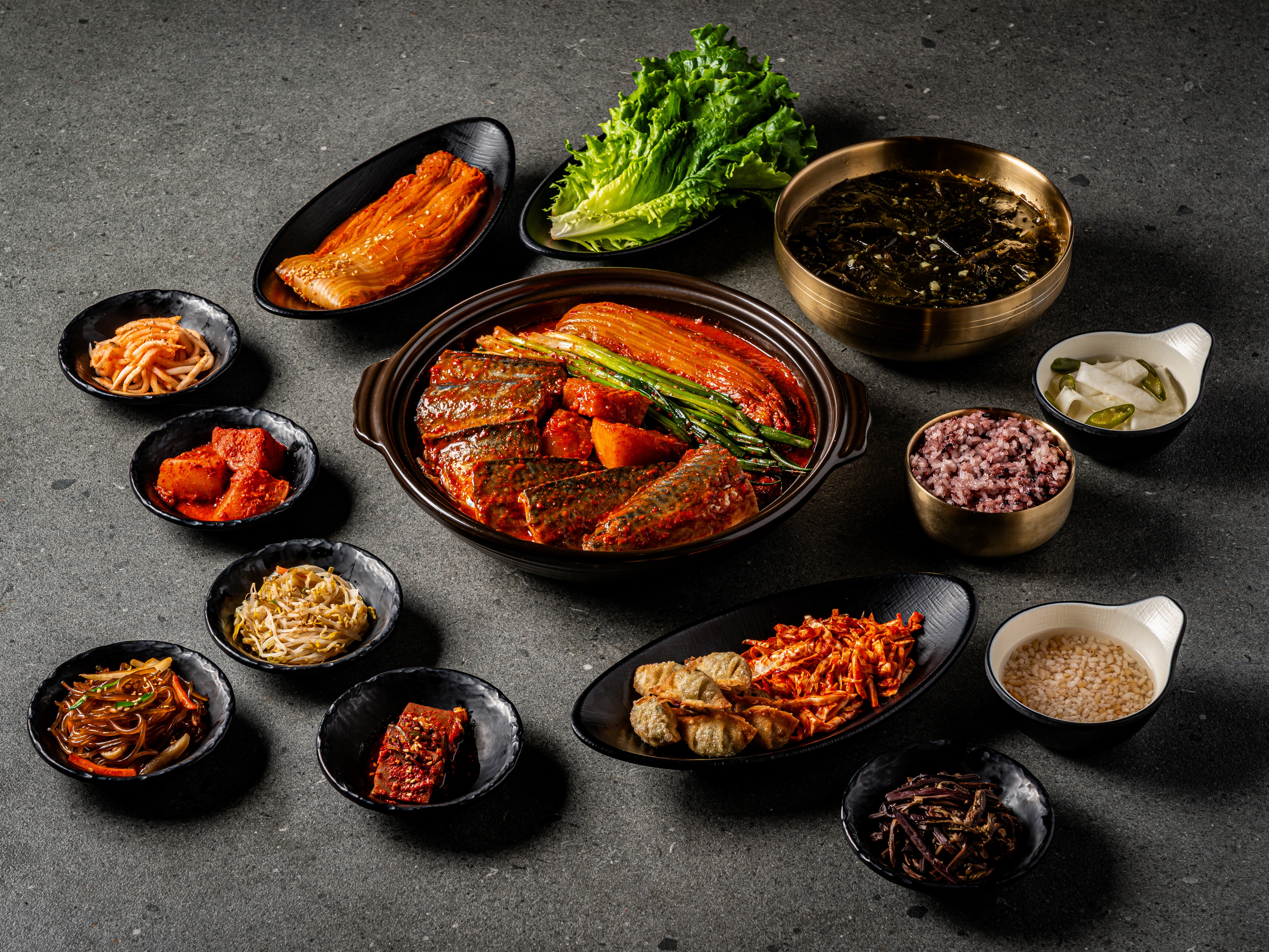 묵은지 고등어 김치찜 정식
