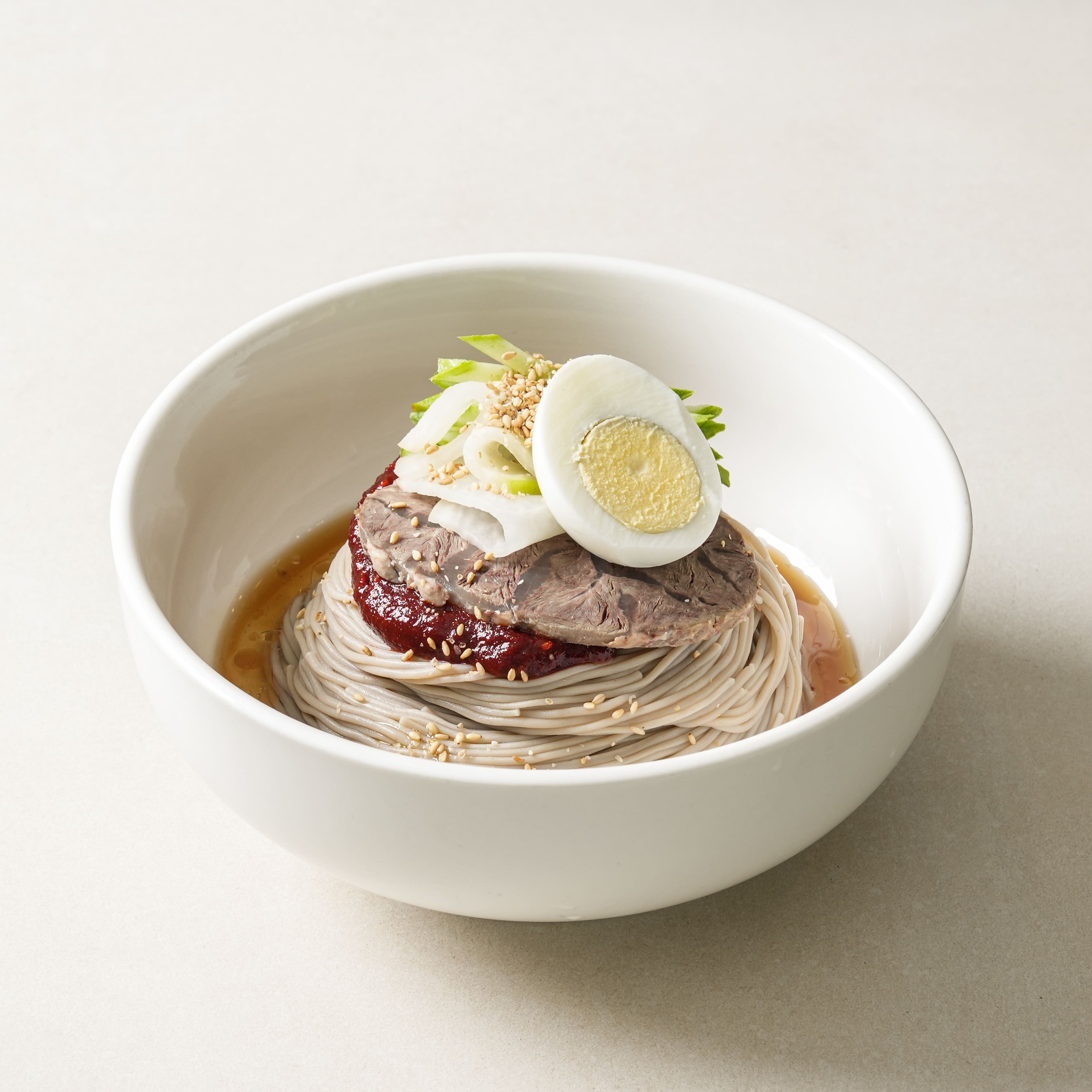 🍜[콩국수대신] 평양 비빔막국수✨