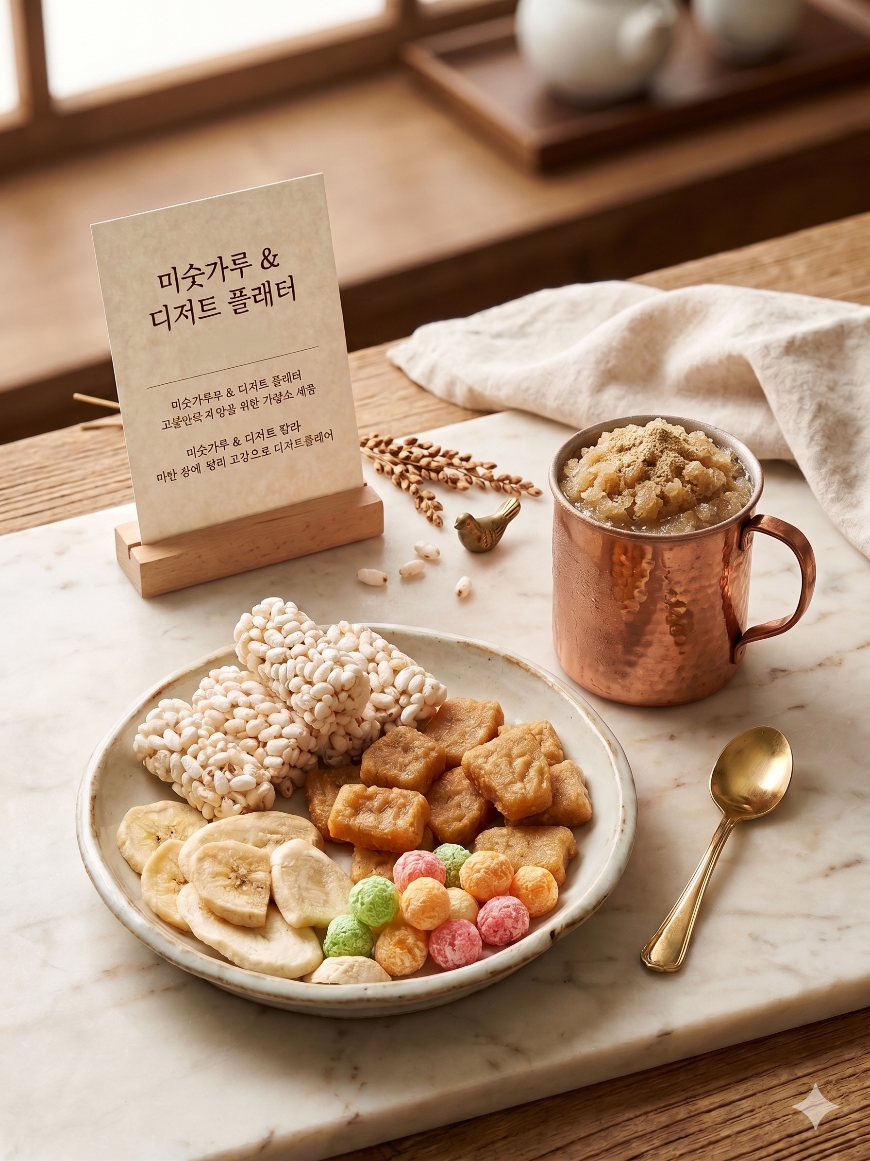 🧊미숫가루슬러시-추억의 주전부리🍪