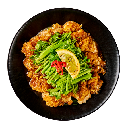 미나리 치킨 커틀렛