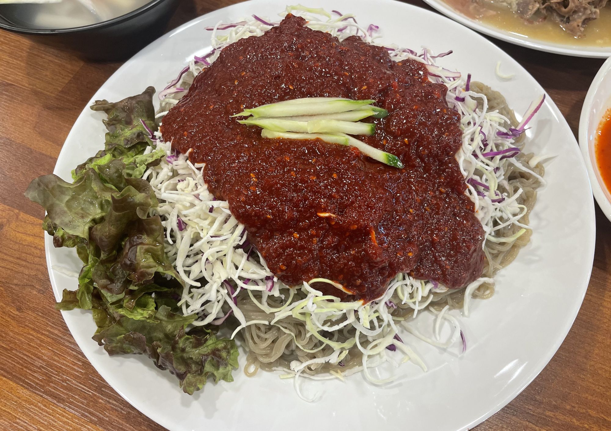 쟁반 막국수