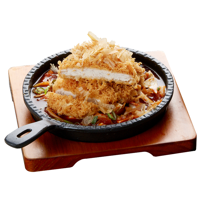 매콤철판카츠