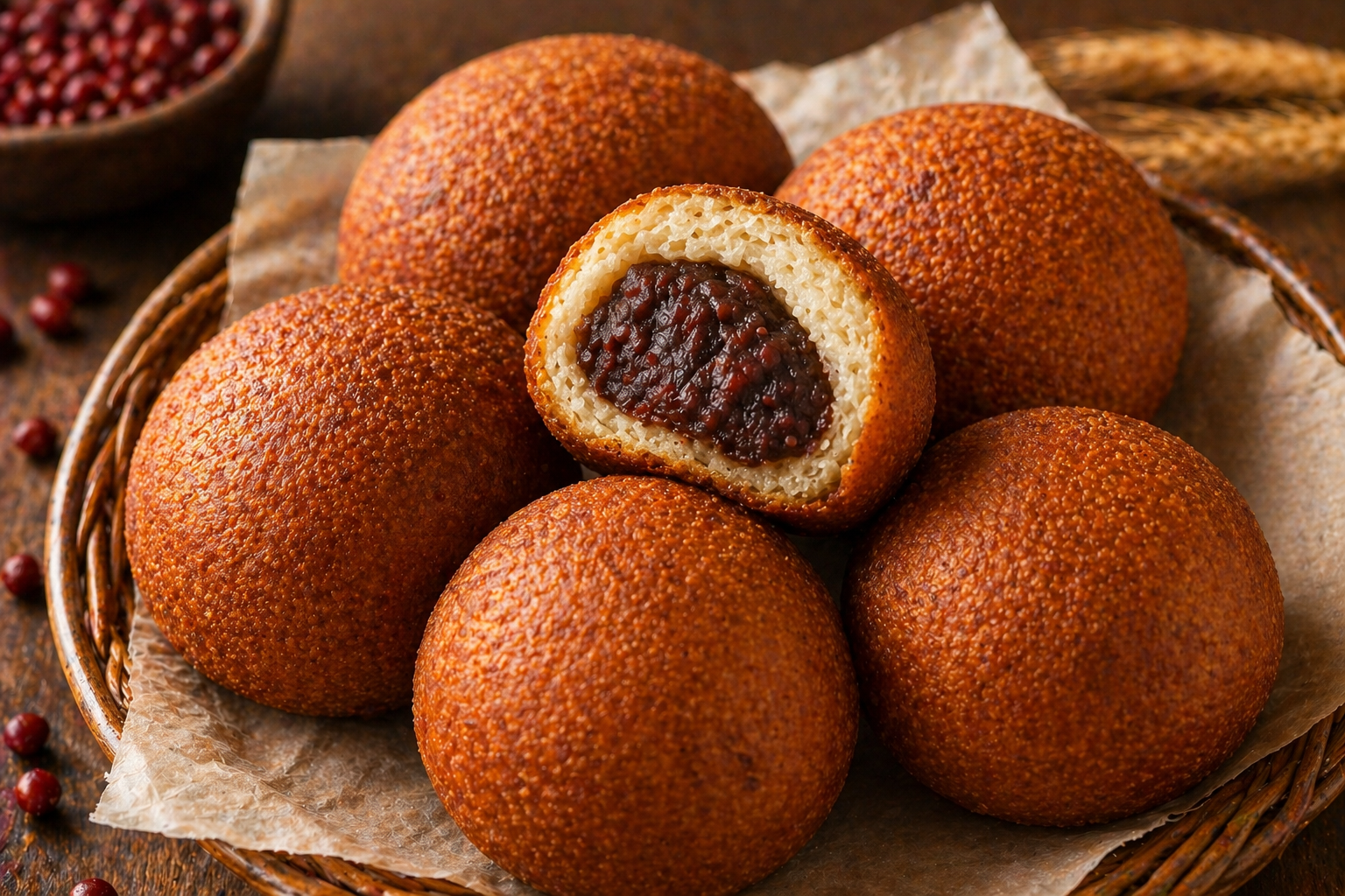 🍩 달콤팥가득도너츠🍩