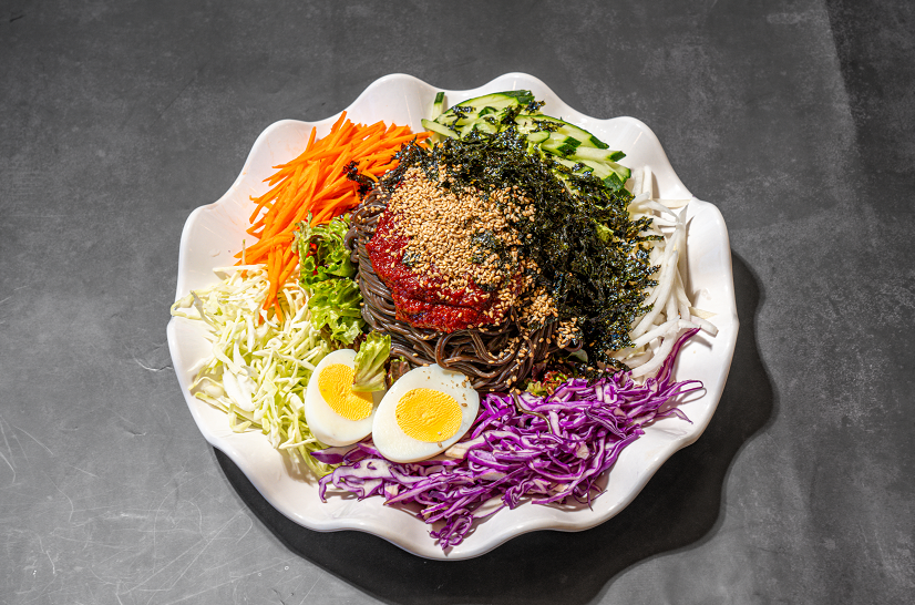 쟁반막국수