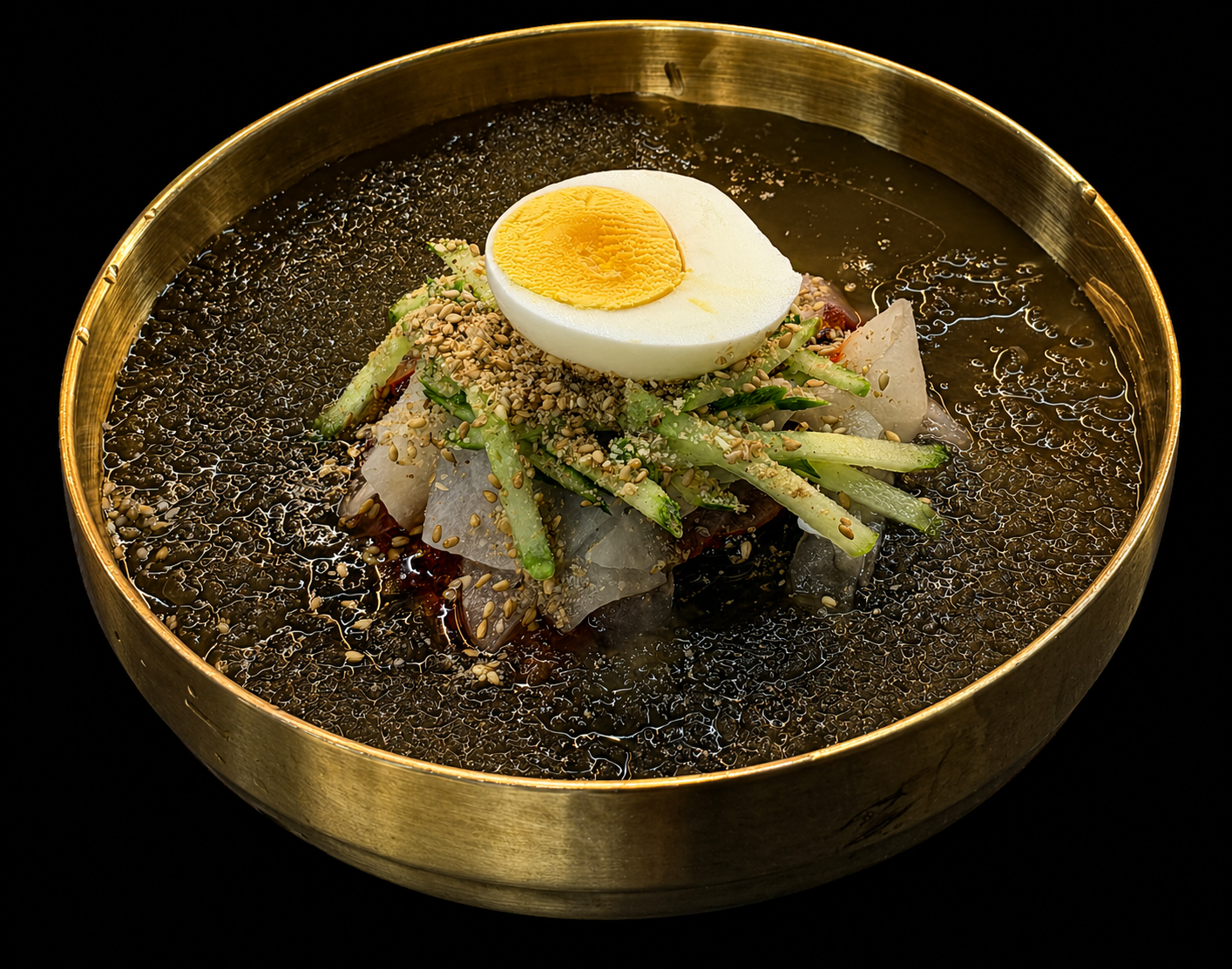 물냉면