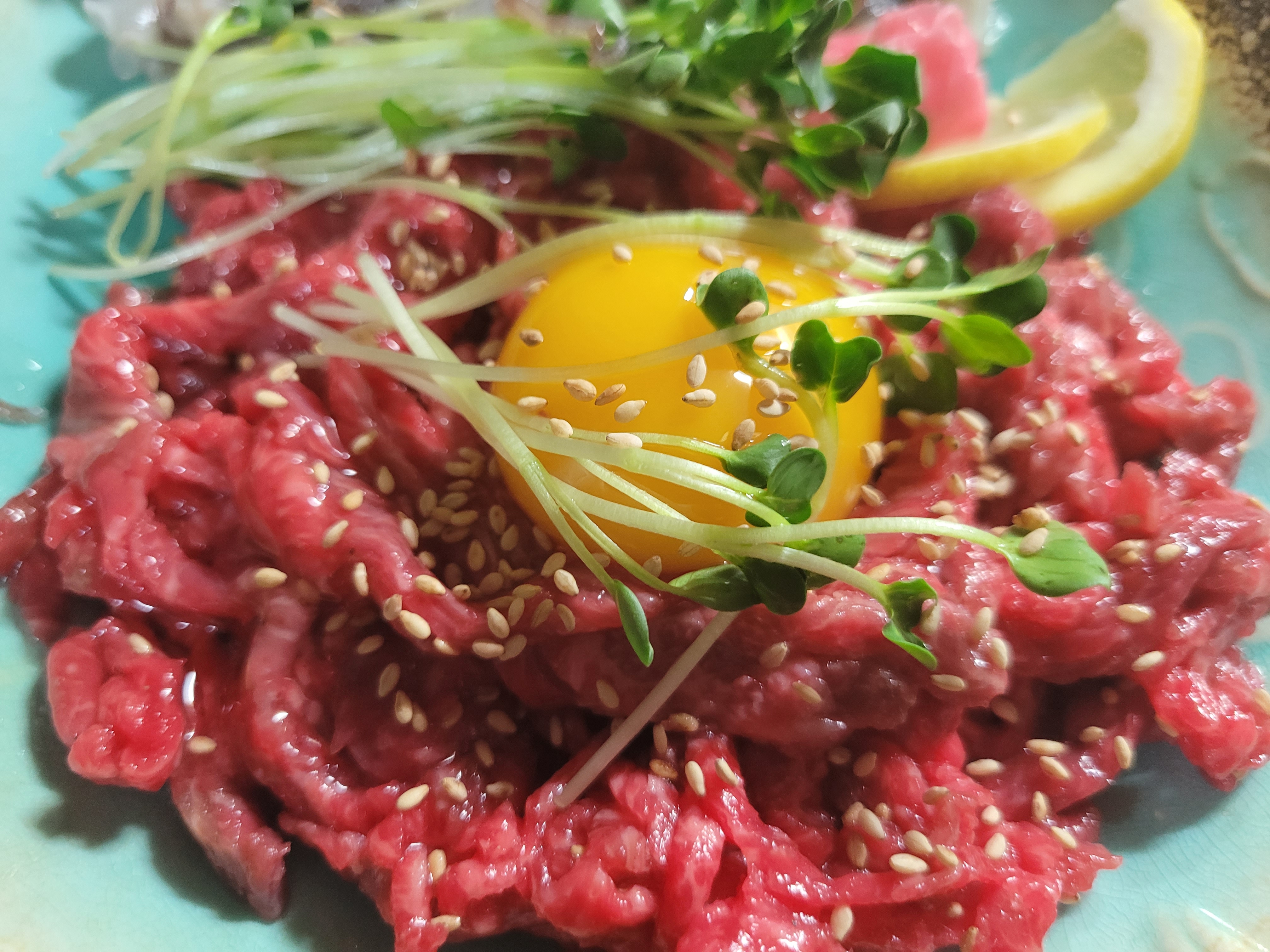 한우육회