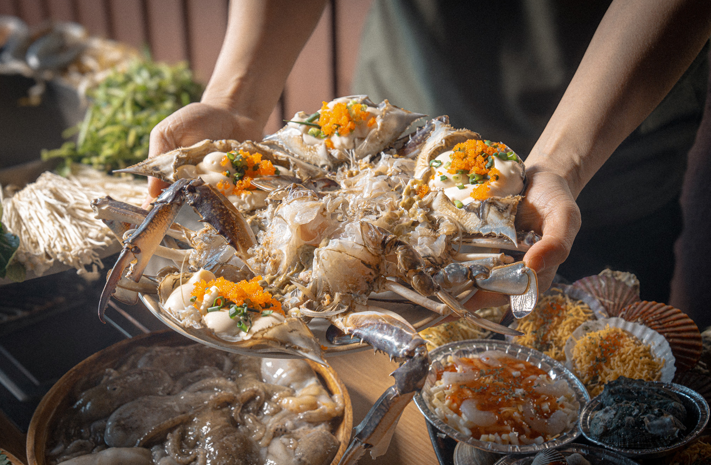알배기꽃게직화구이(제철메뉴)