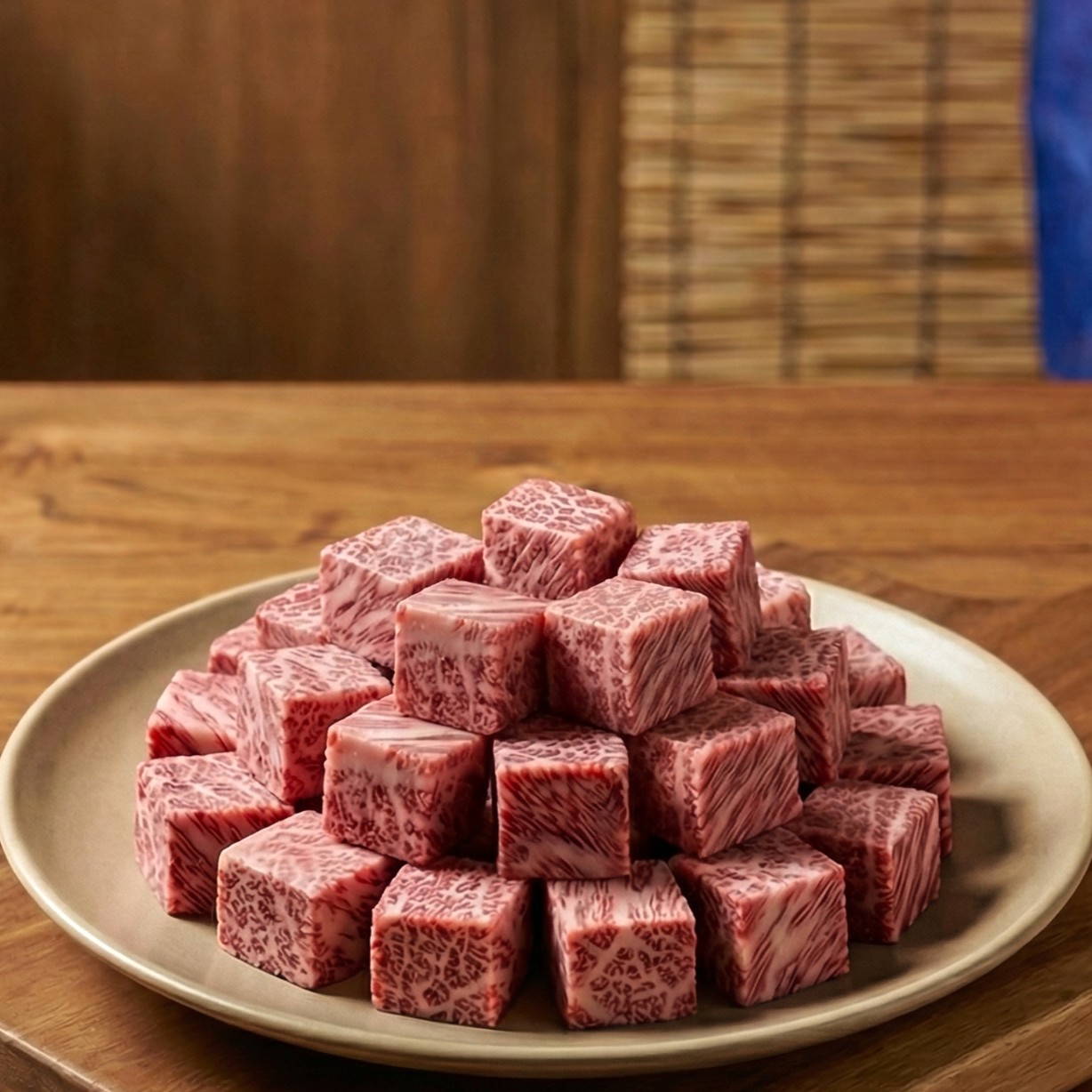깍둑꽃살(100g)