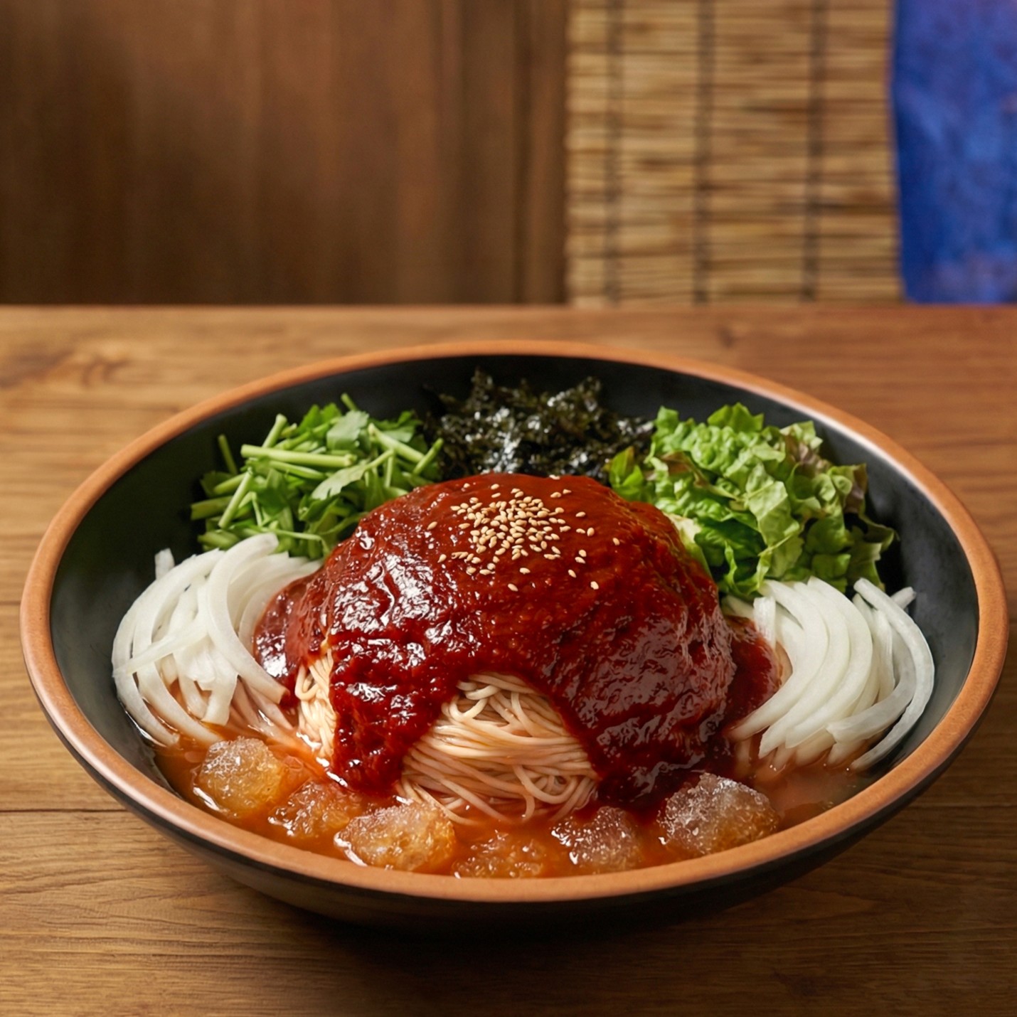 물 비빔국수
