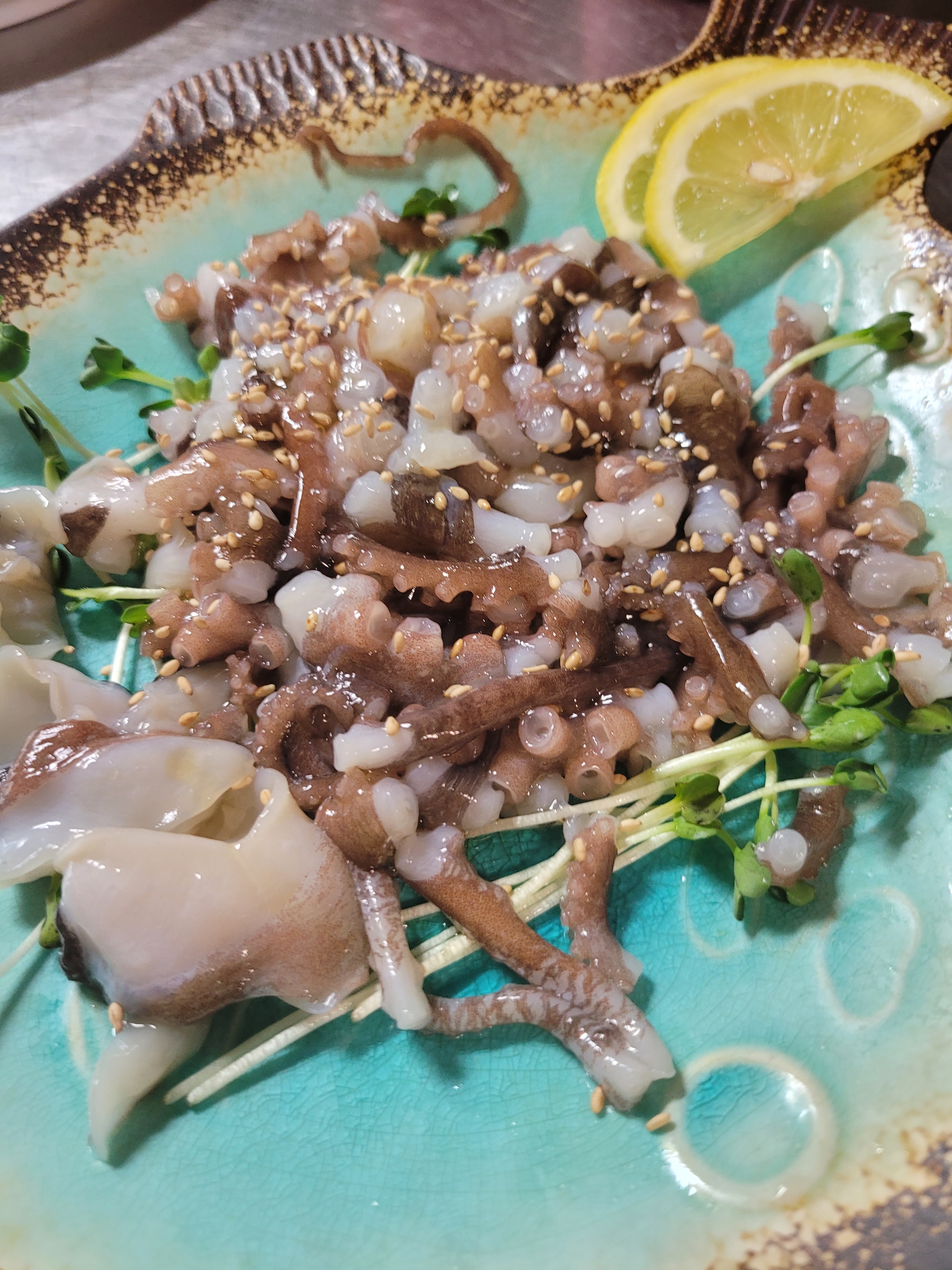 산낙지