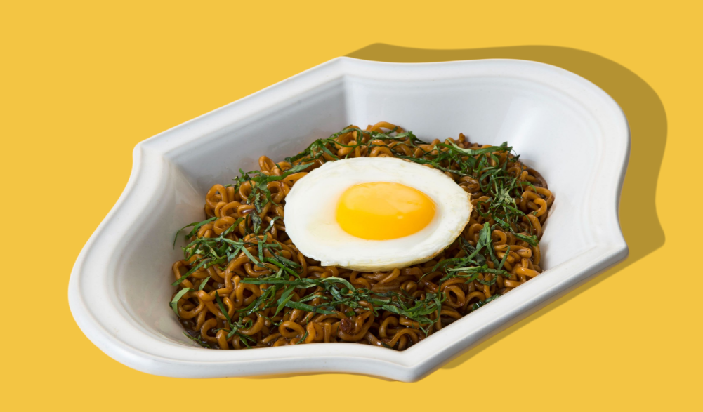 트러플 바질 짜장라면