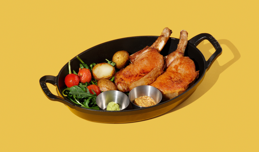 이베리코 뼈등심 스테이크(350g)