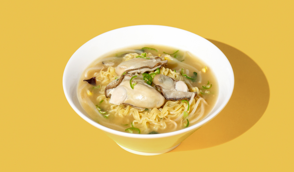 오이스터 라면