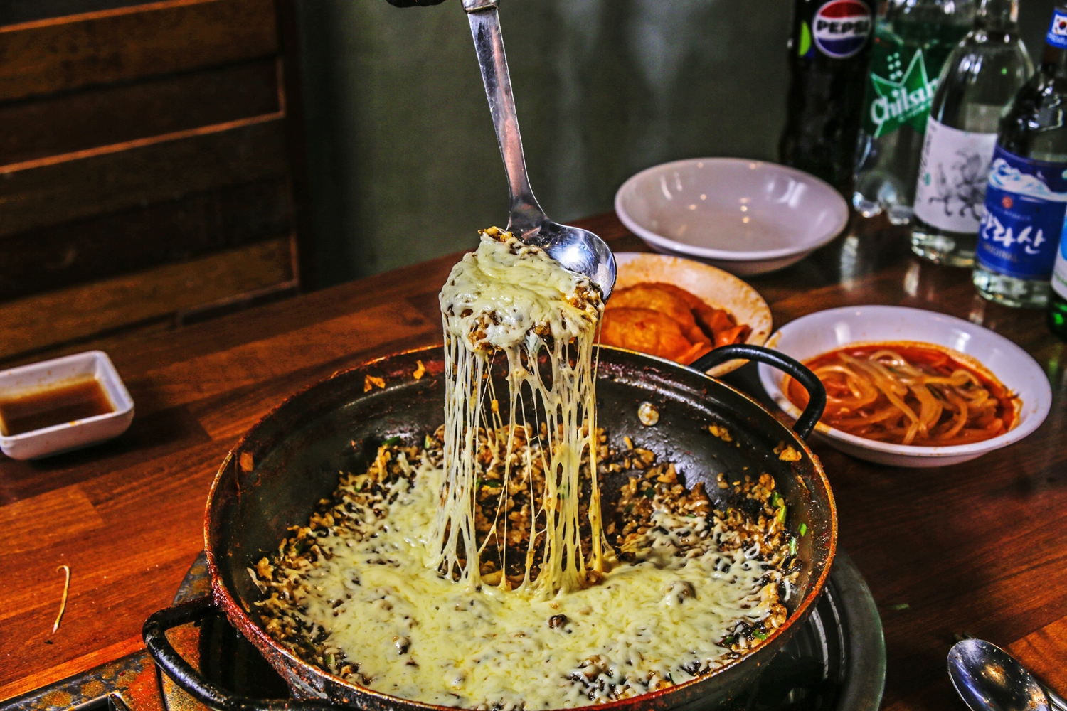 눈꽃치즈 볶음밥