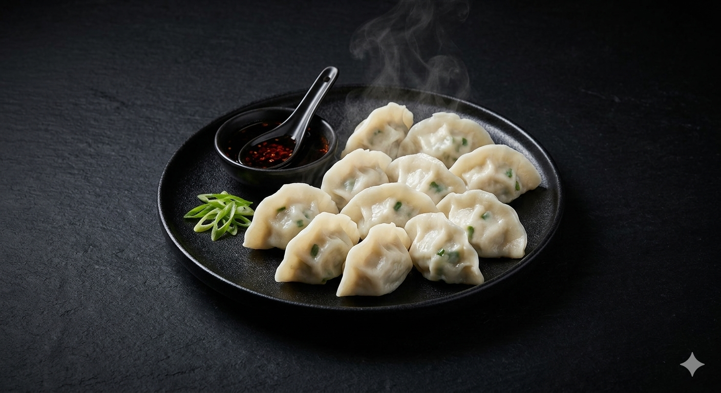 ⭐육즙가득 촉촉한 중국식 물만두🥟