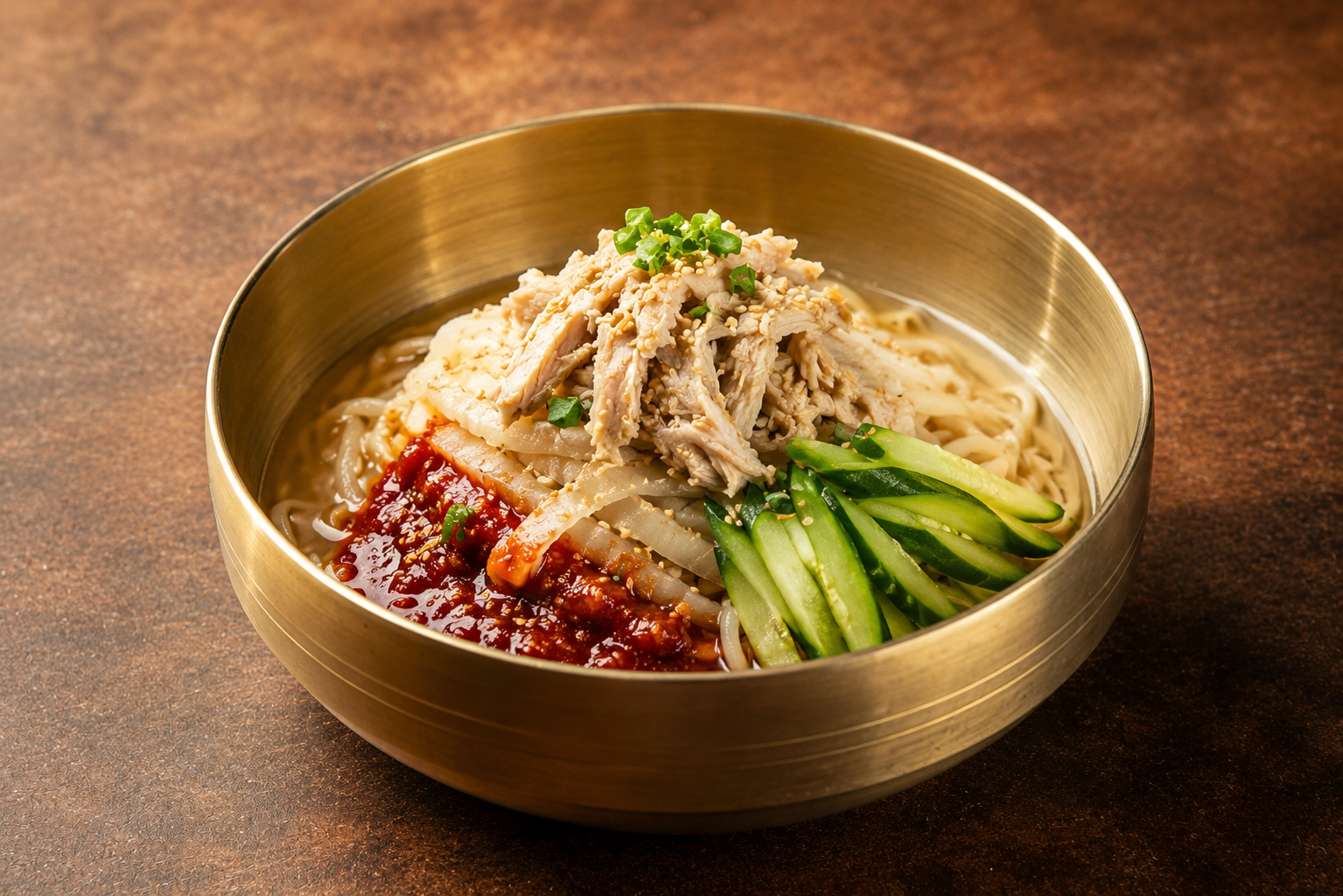 감칠맛 가득 초계비빔국수