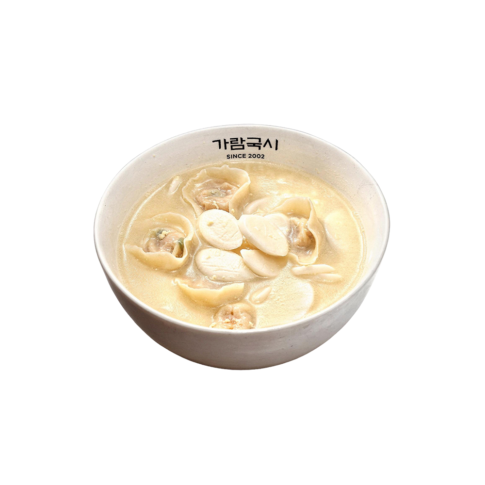 떡만둣국