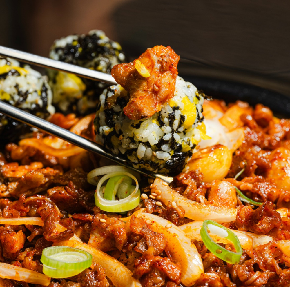 숯불오돌뼈&주먹밥