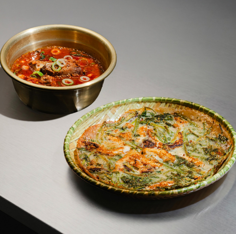 오징어미나리전+한돈매운갈비찜